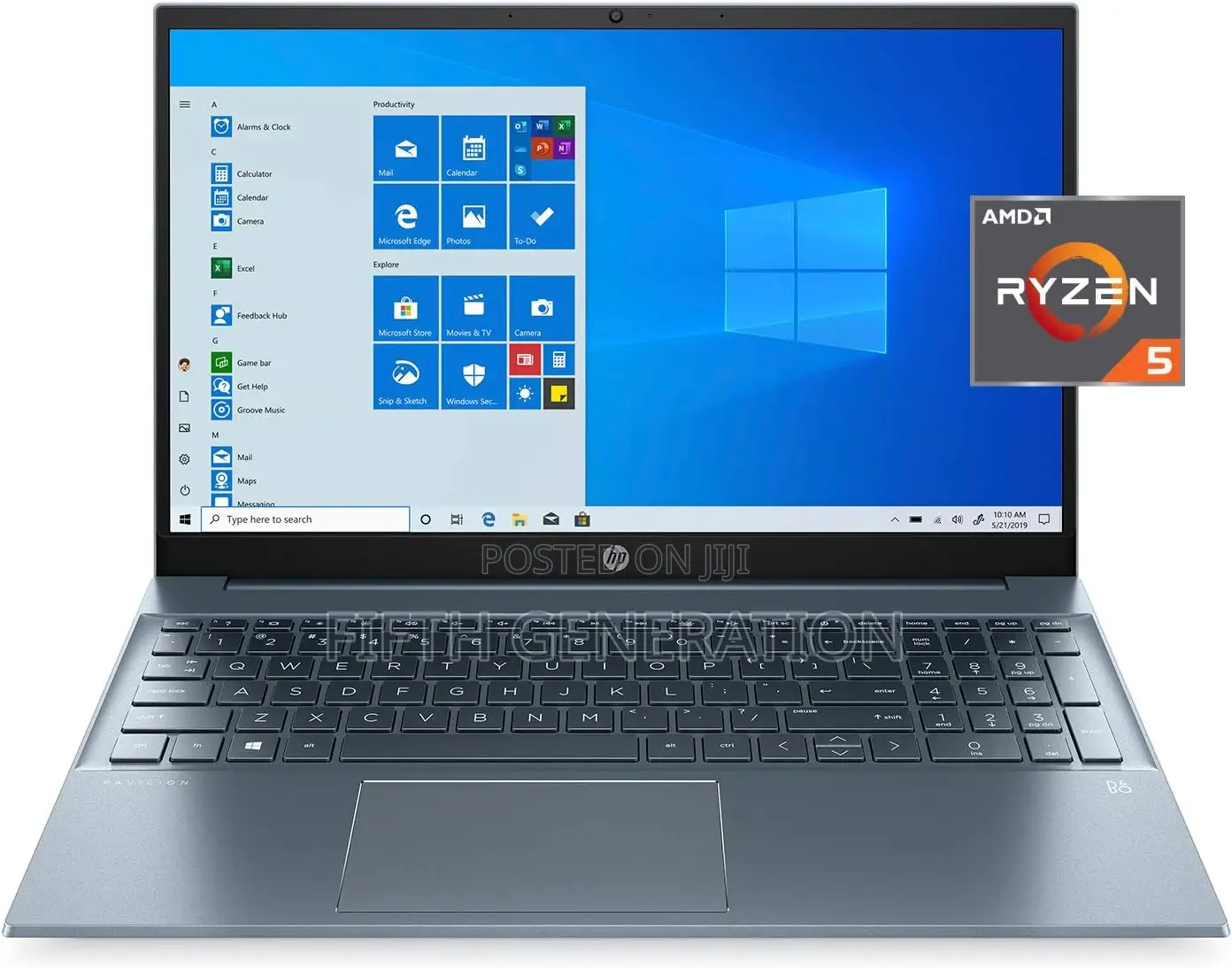 New Laptop HP Pavilion 15-eh0050wm 8GB AMD Ryzen 5 SSD 512GB