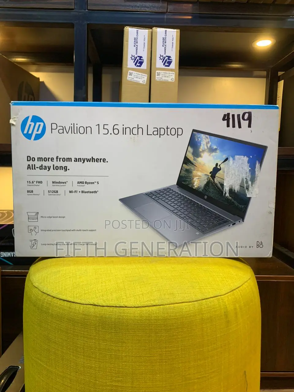 New Laptop HP Pavilion 15-eh0050wm 8GB AMD Ryzen 5 SSD 512GB