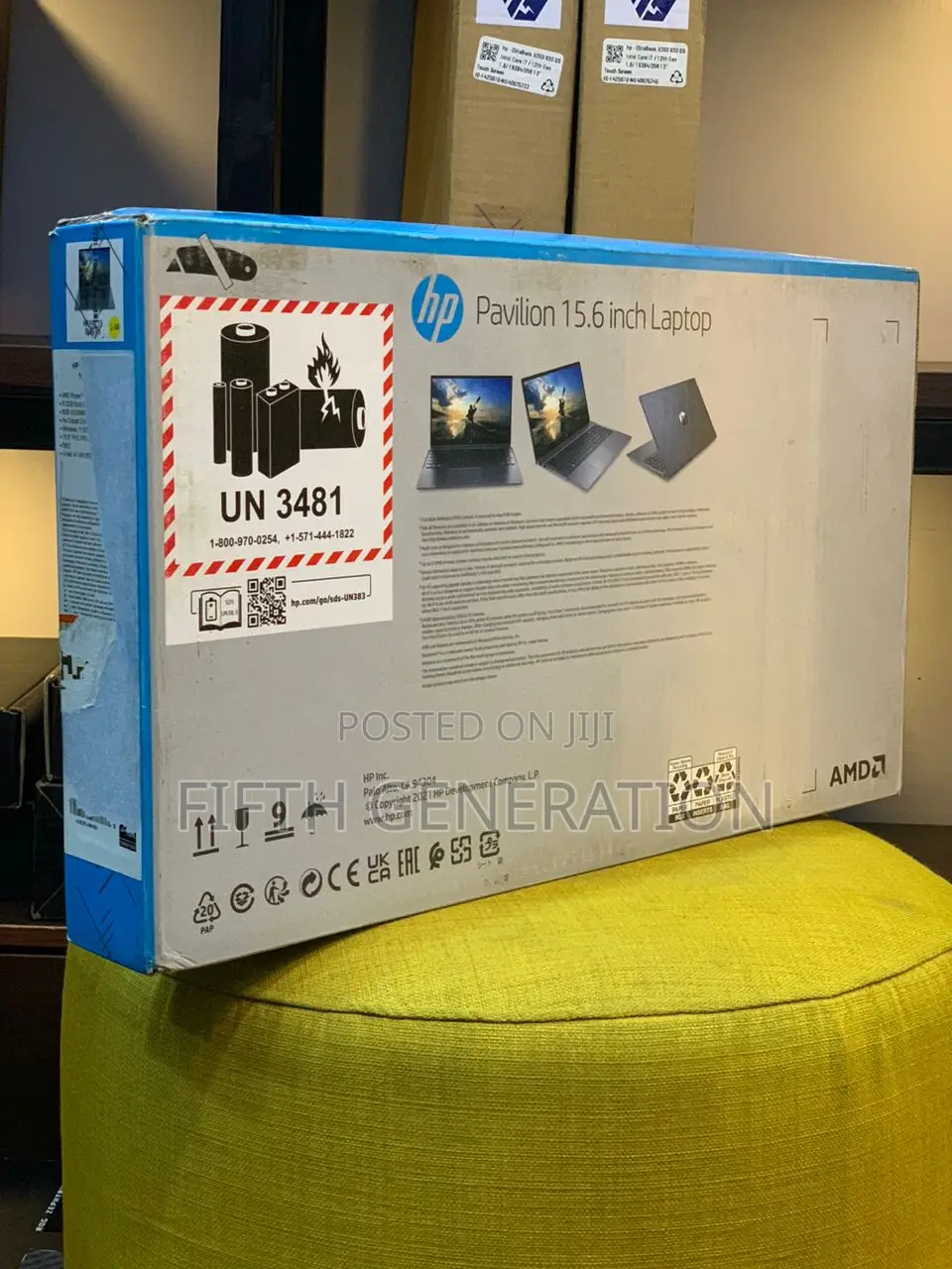 New Laptop HP Pavilion 15-eh0050wm 8GB AMD Ryzen 5 SSD 512GB
