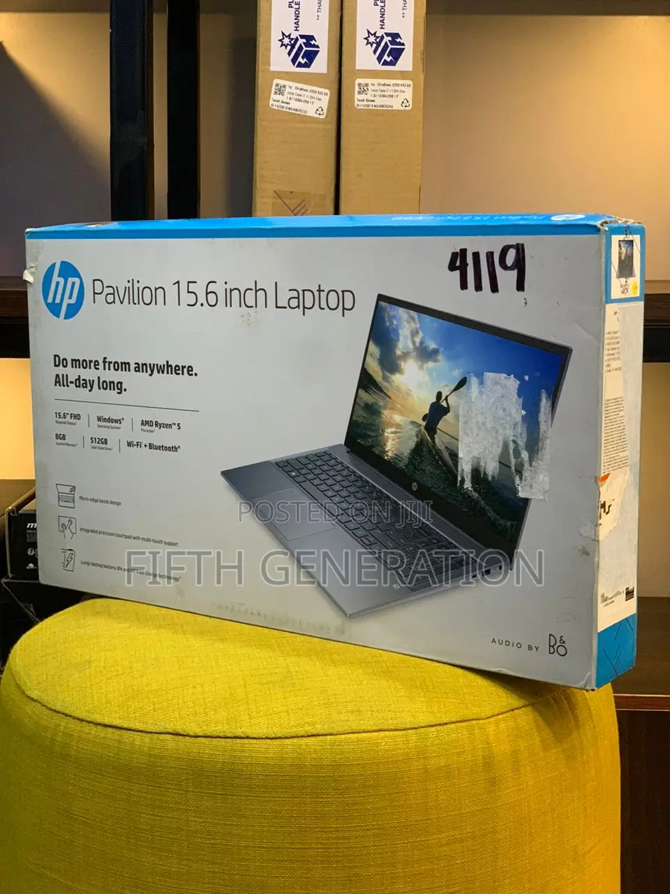 New Laptop HP Pavilion 15-eh0050wm 8GB AMD Ryzen 5 SSD 512GB