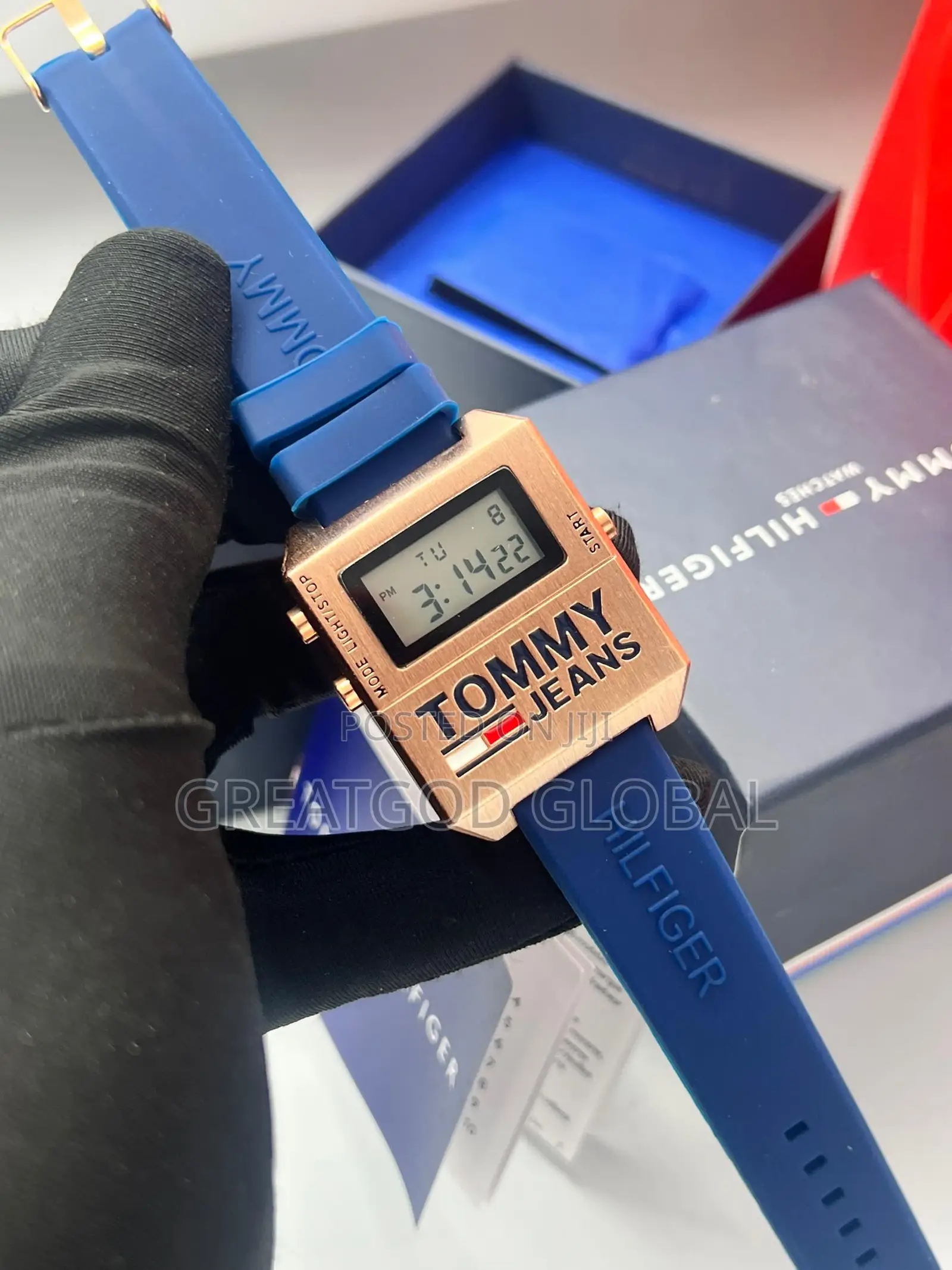 Tommy Hilfiger Digital Displays Wristwatch