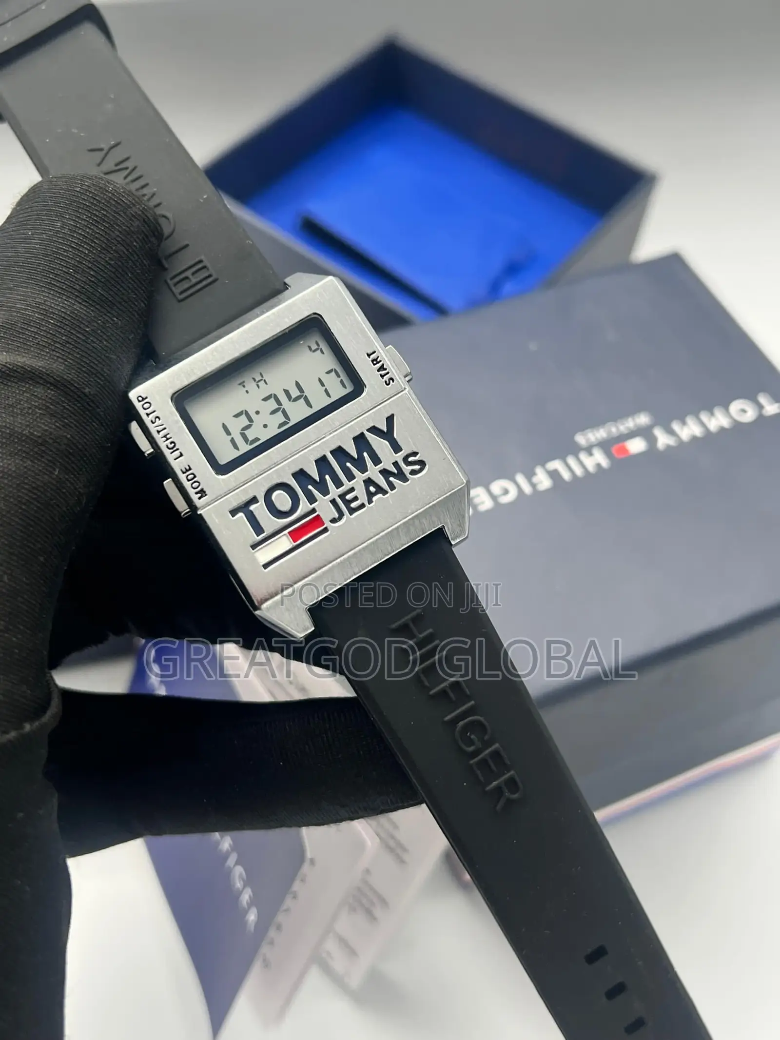Tommy Hilfiger Digital Displays Wristwatch