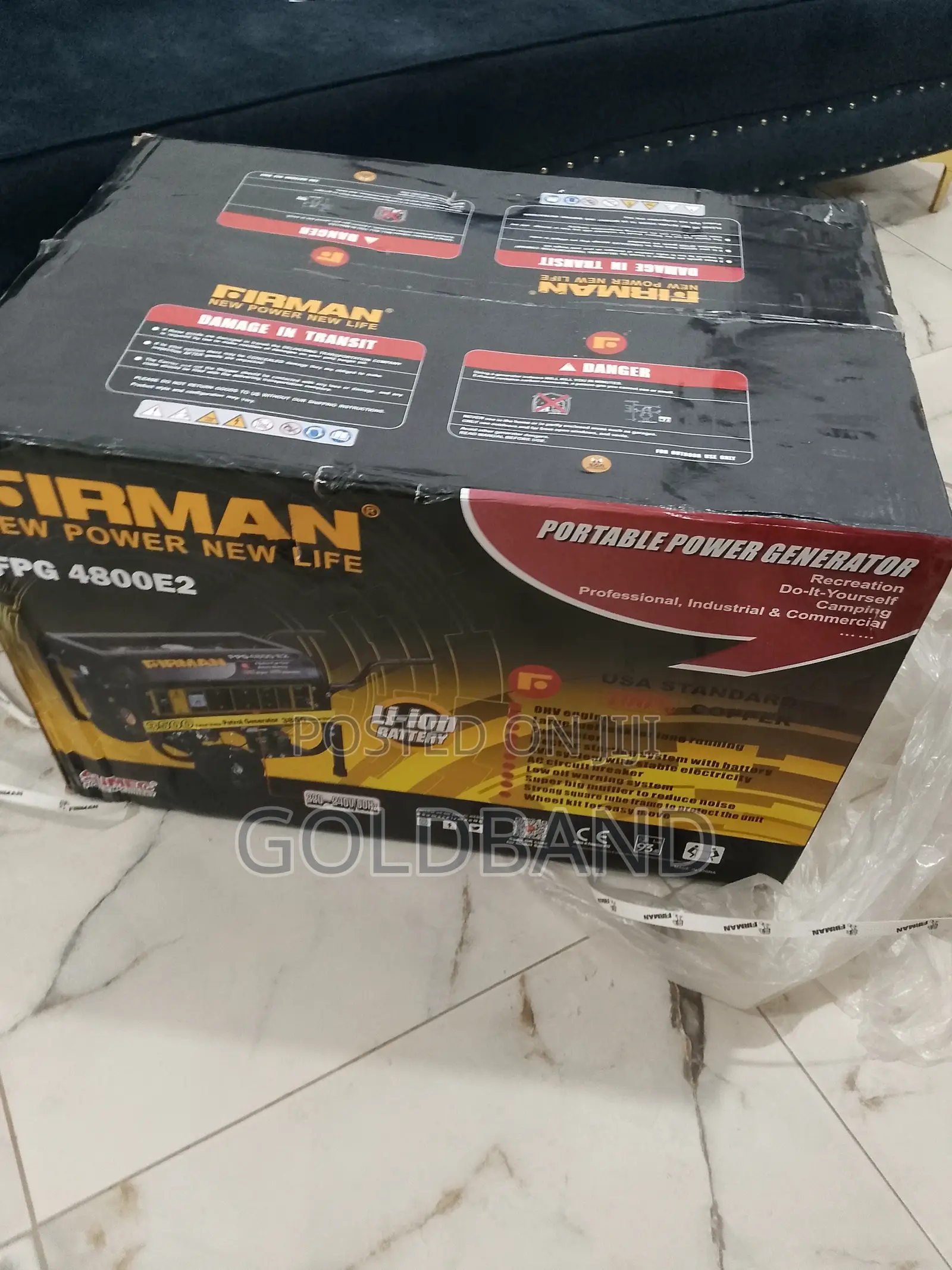 Firman FPG-4800e2 3kva Less Noise Generator