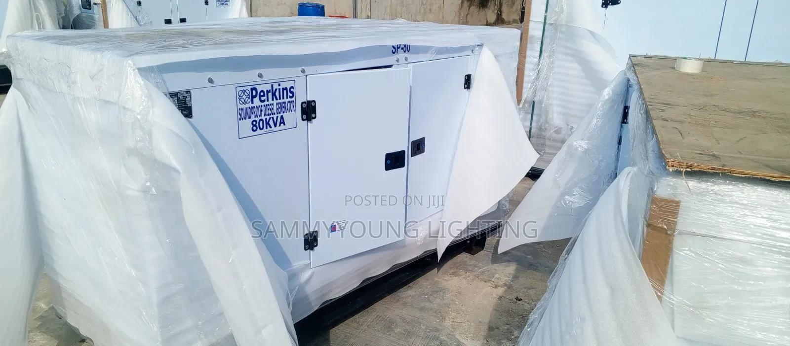 Perkins England 80KVA Soundproof Diesel Generator Pure Coppe