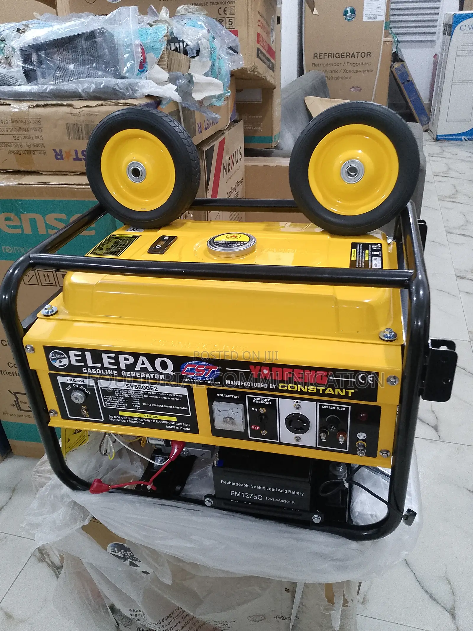 Elepaq Constant Generator(4.5kva Output Rating)