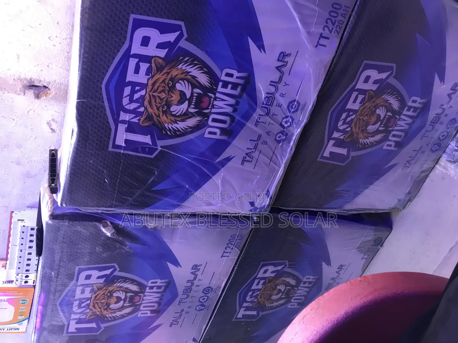 220ah TIGER Power Tall Tubular Battery