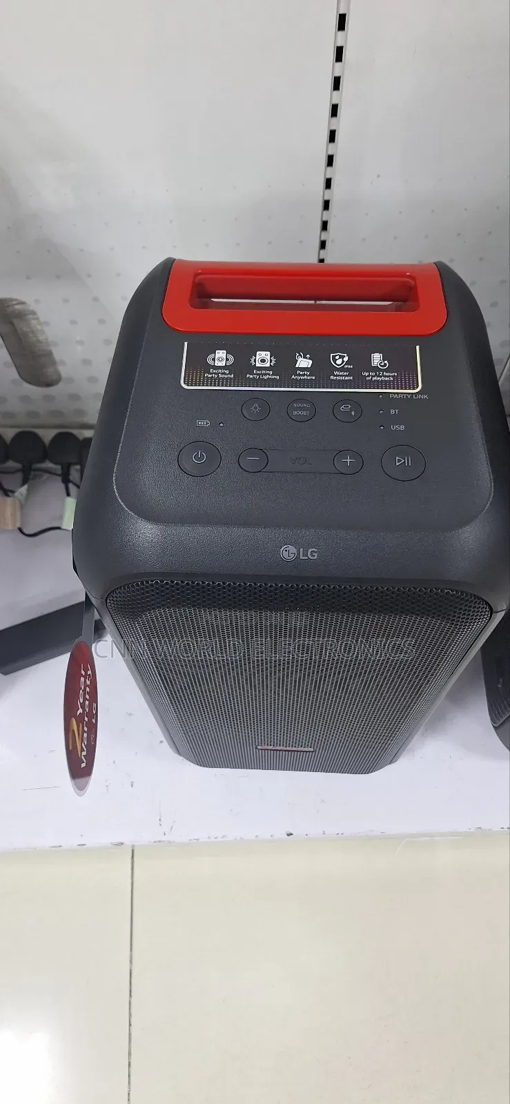 New LG 5s-Xl Xboom Party Speaker Bluetooth USB (200W) 2yrs