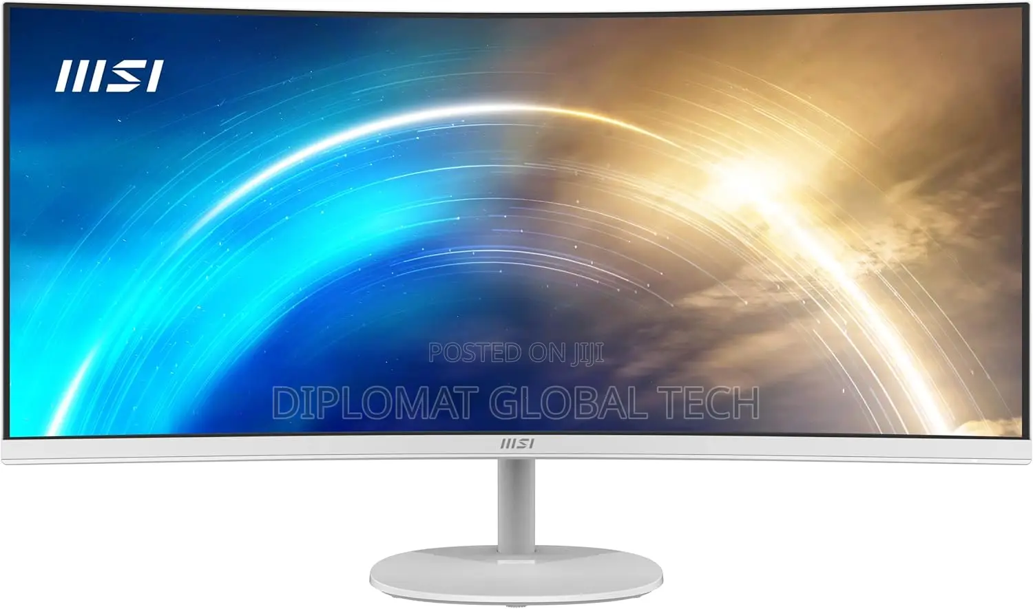 Msi Pro Mp341cqw 34" 1440p 100 Hz Ultrawide Business Monitor