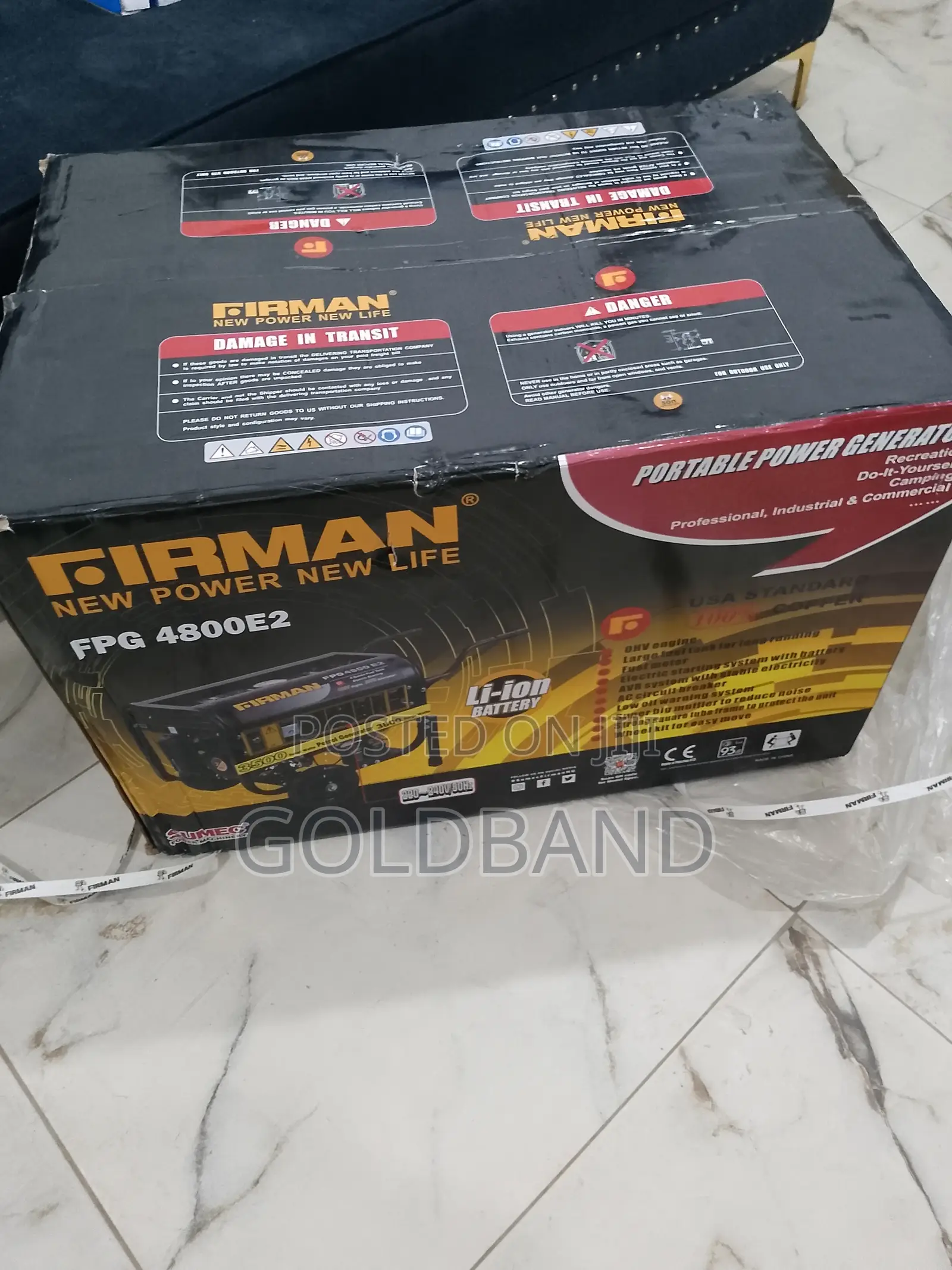 Firman FPG-4800e2 3kva Strong Automatic House Generator