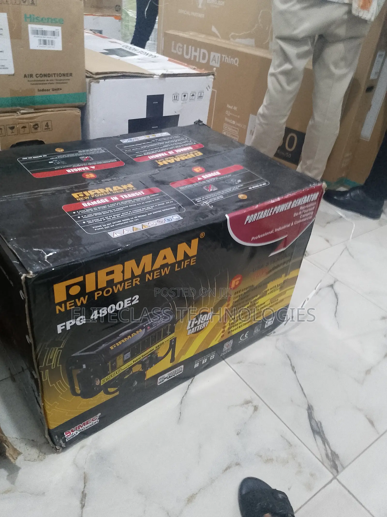 Energy Independence Firman Key Start Generator - FPG4800E2