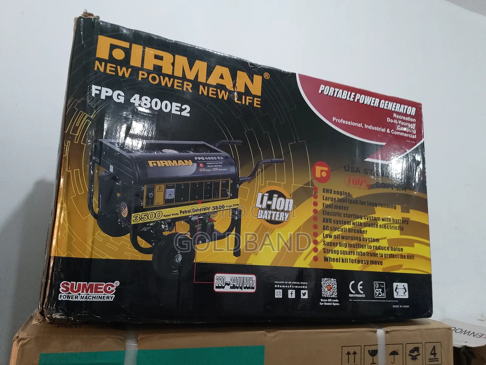 Firman FPG-4800e2 3kva Energy Mall Generator