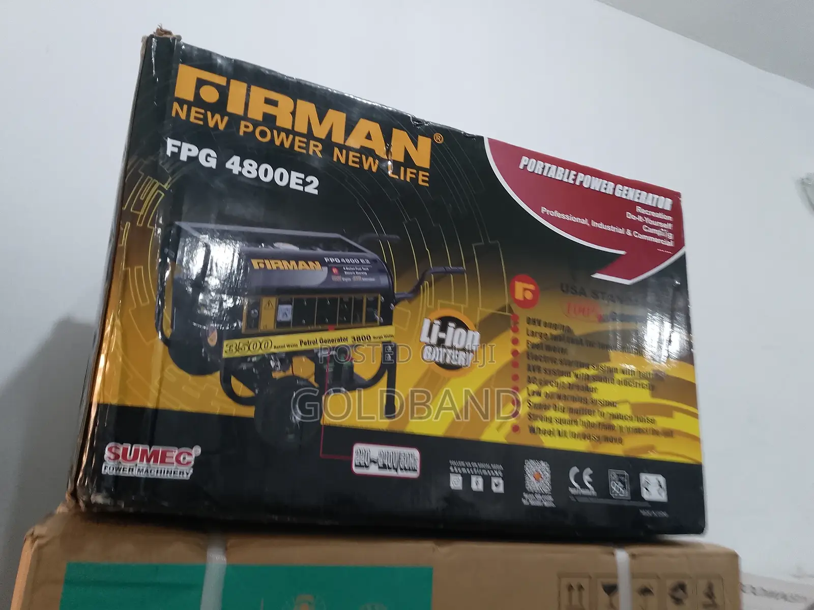 Firman FPG-4800e2 3kva 100% Copper Generator