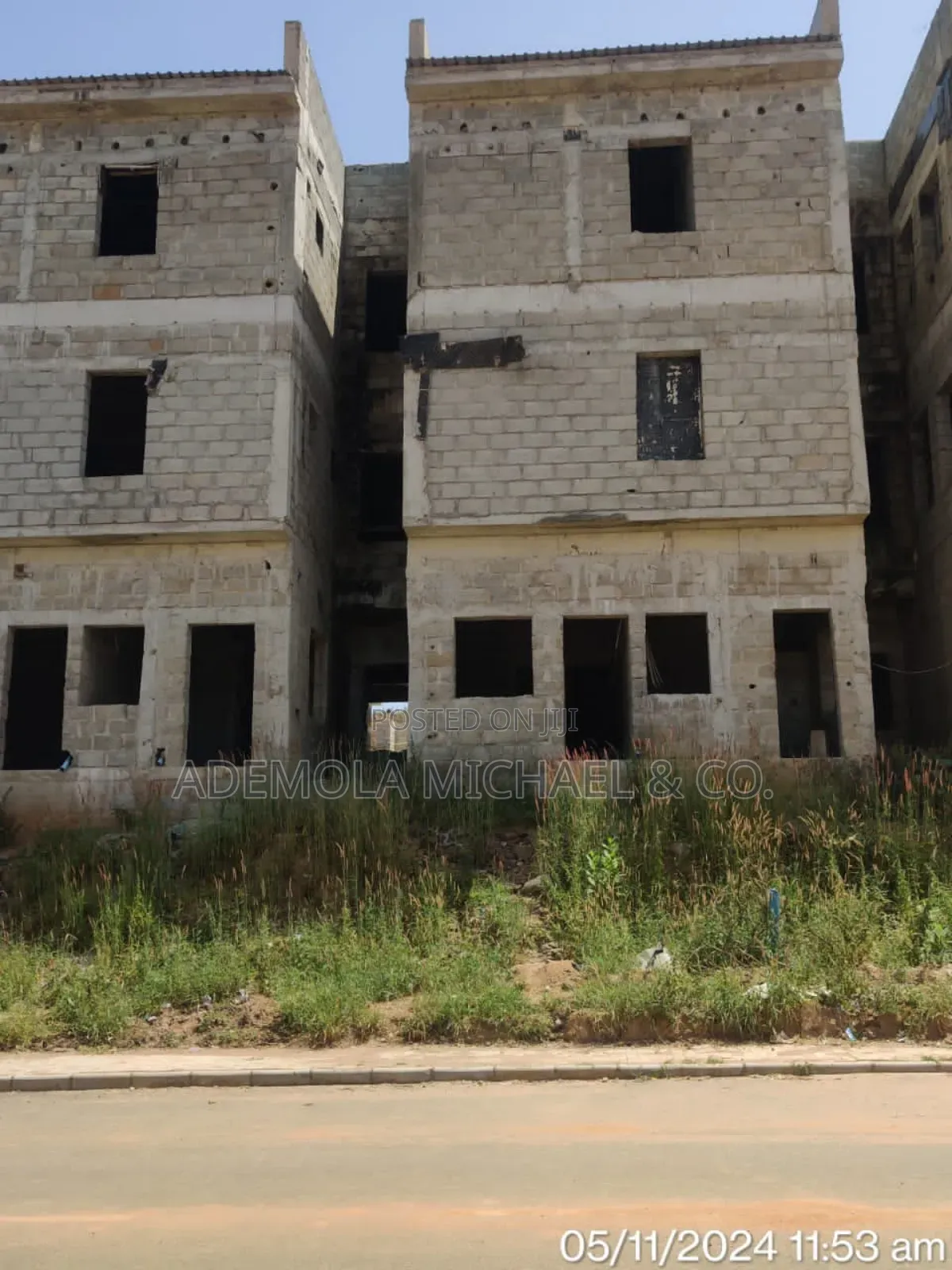 Advance Carcass of 4 Bedroom Terrace Duplex With BQ