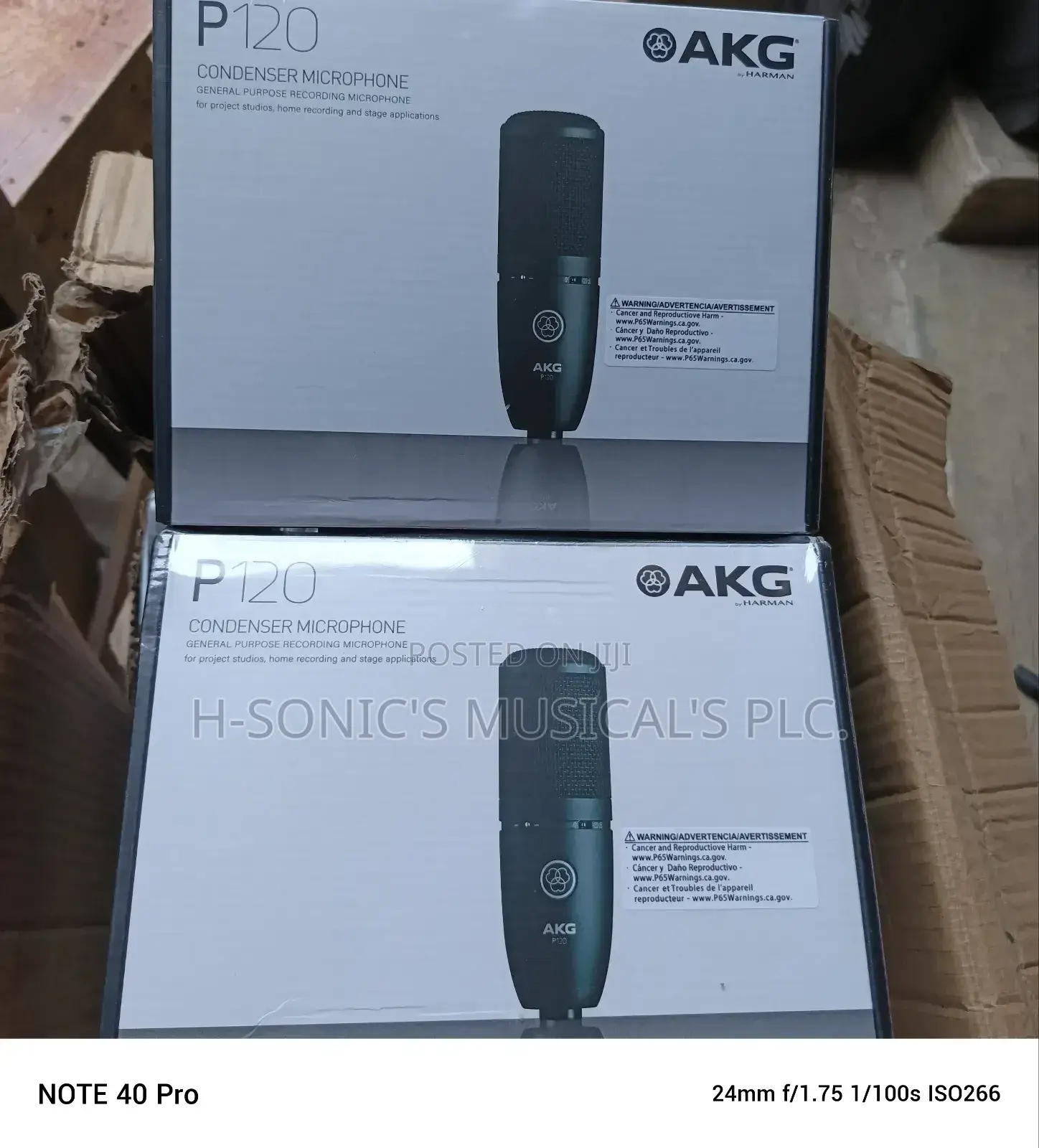 Original Akg P120 Condenser Microphone