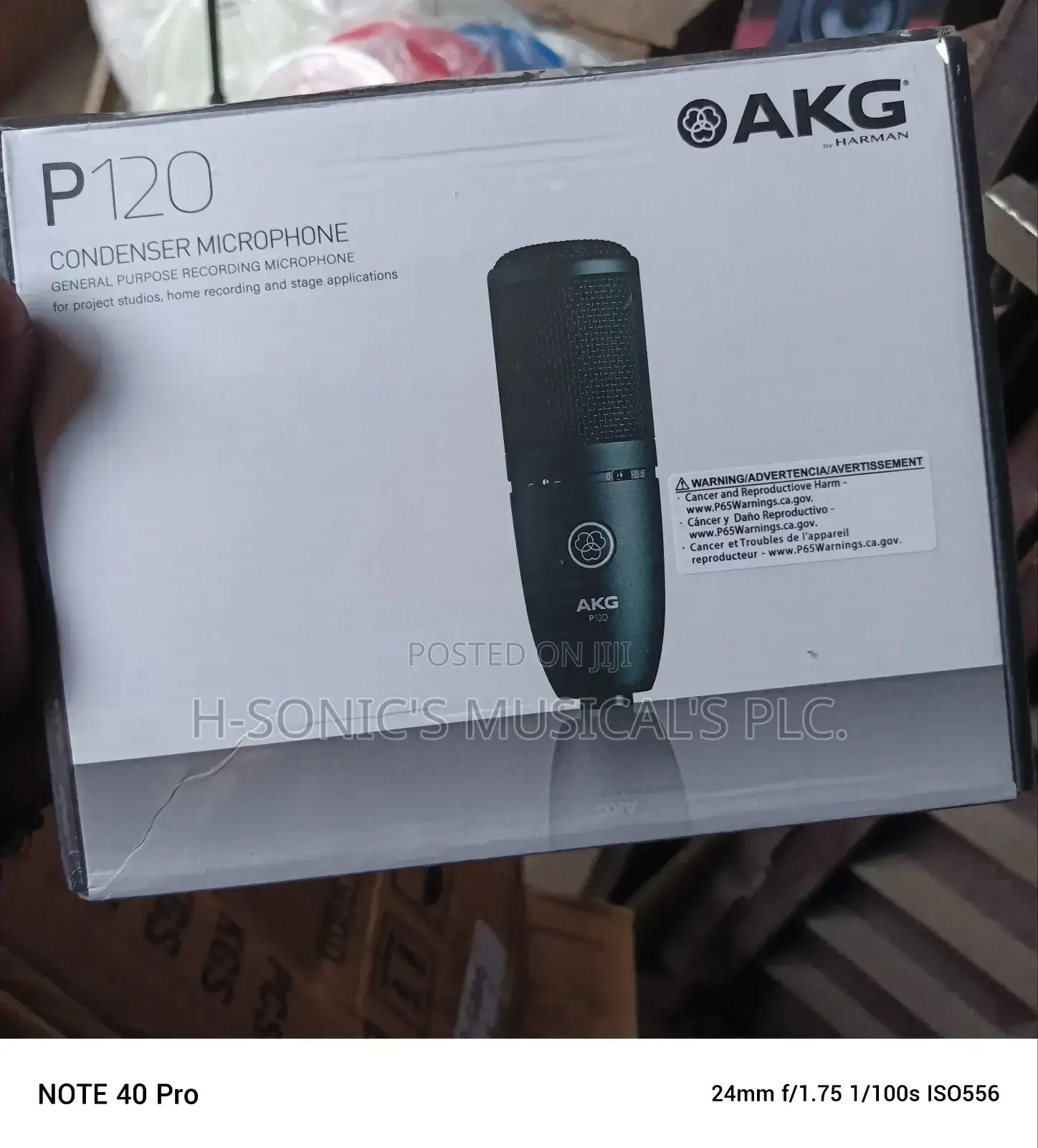 Original Akg P120 Condenser Microphone