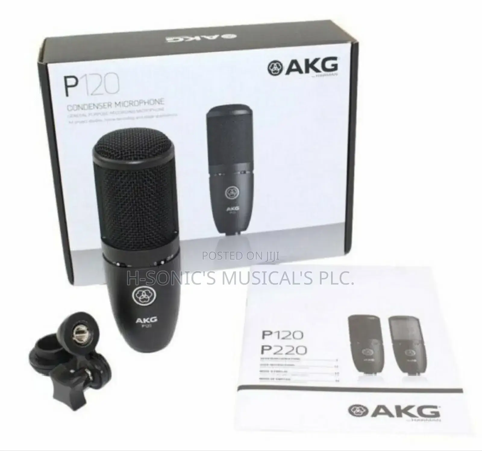 Original Akg P120 Condenser Microphone