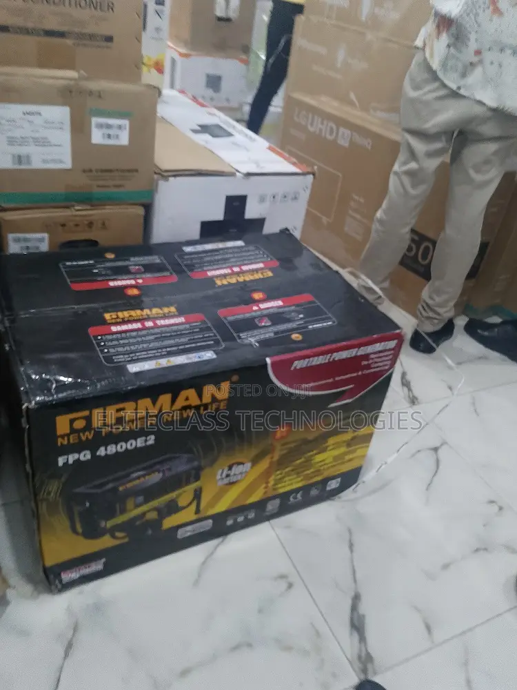 Heart of Power Firman Key Start Generator - FPG4800E2