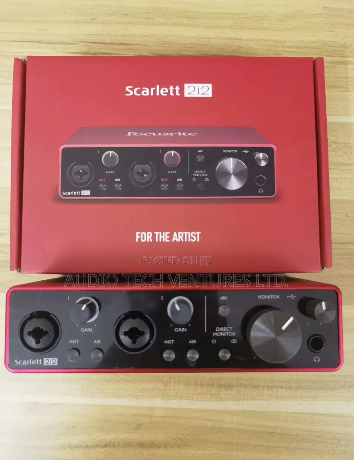 Scarlett 2I2 for the Artist