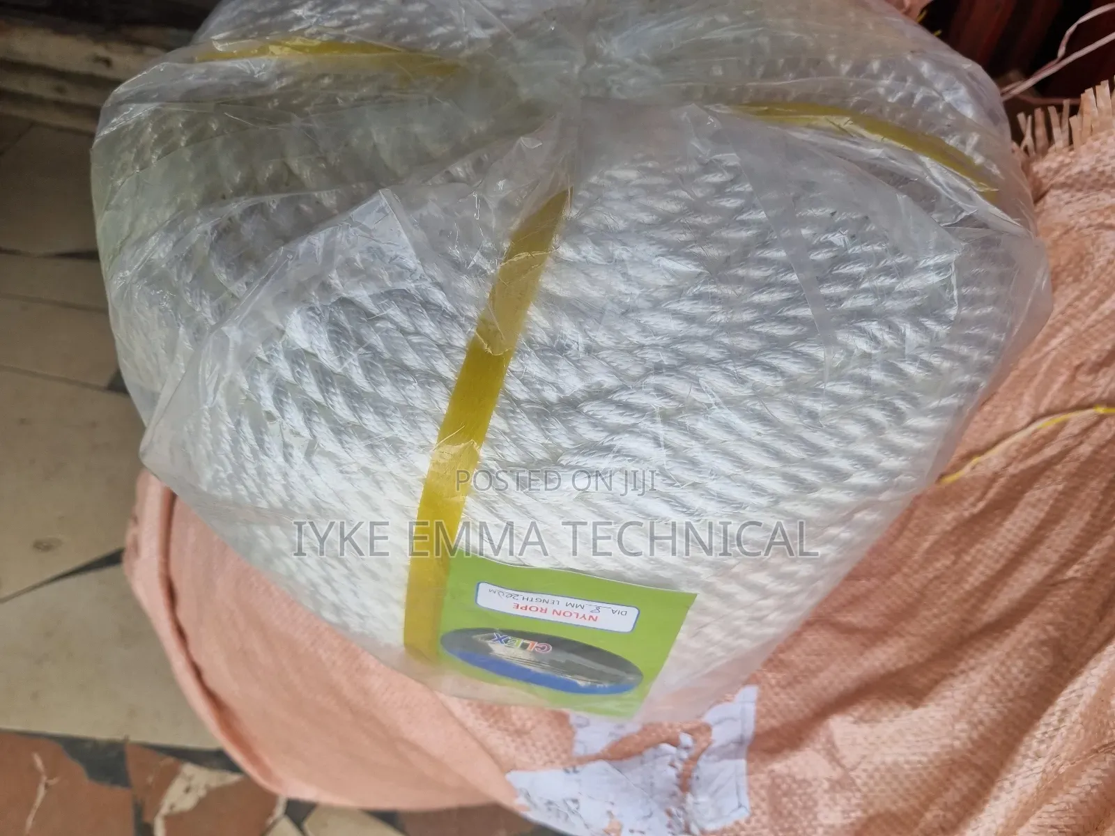 8mm X 200 Meters Nylon Rope