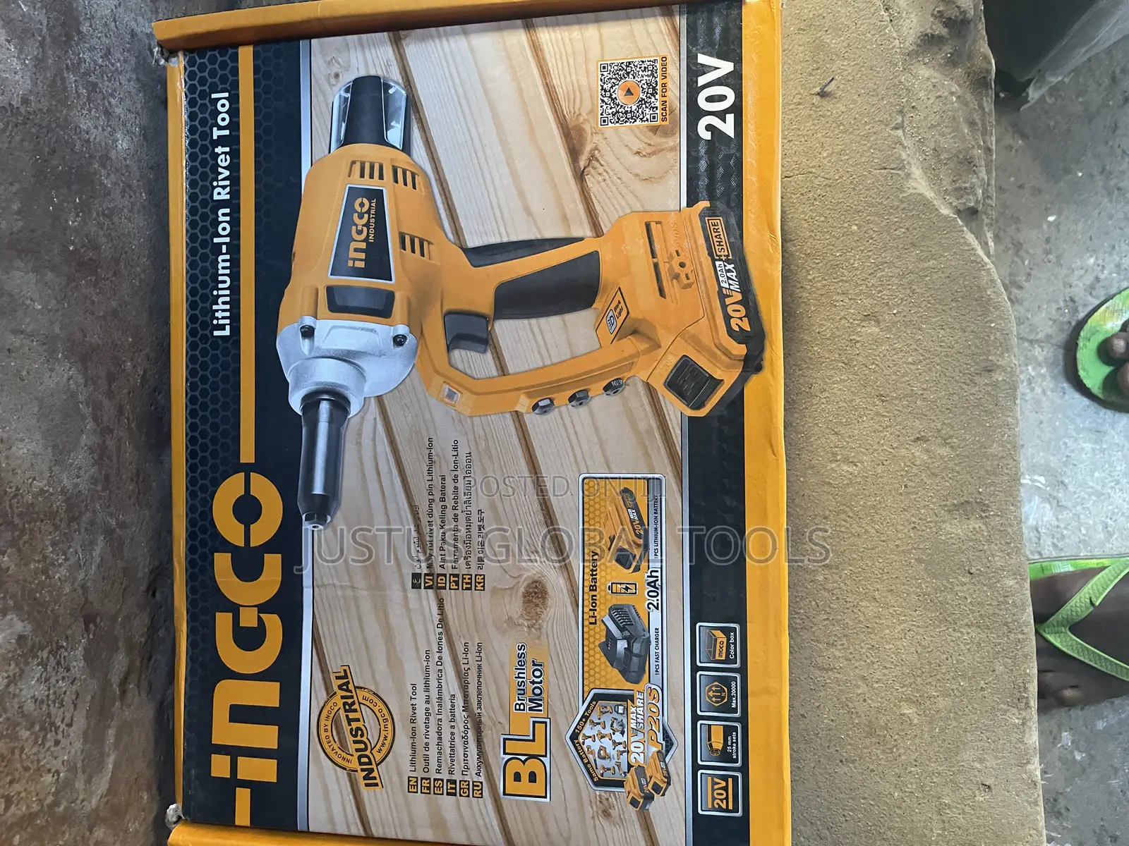 20v Original Cordless Rivet Machine