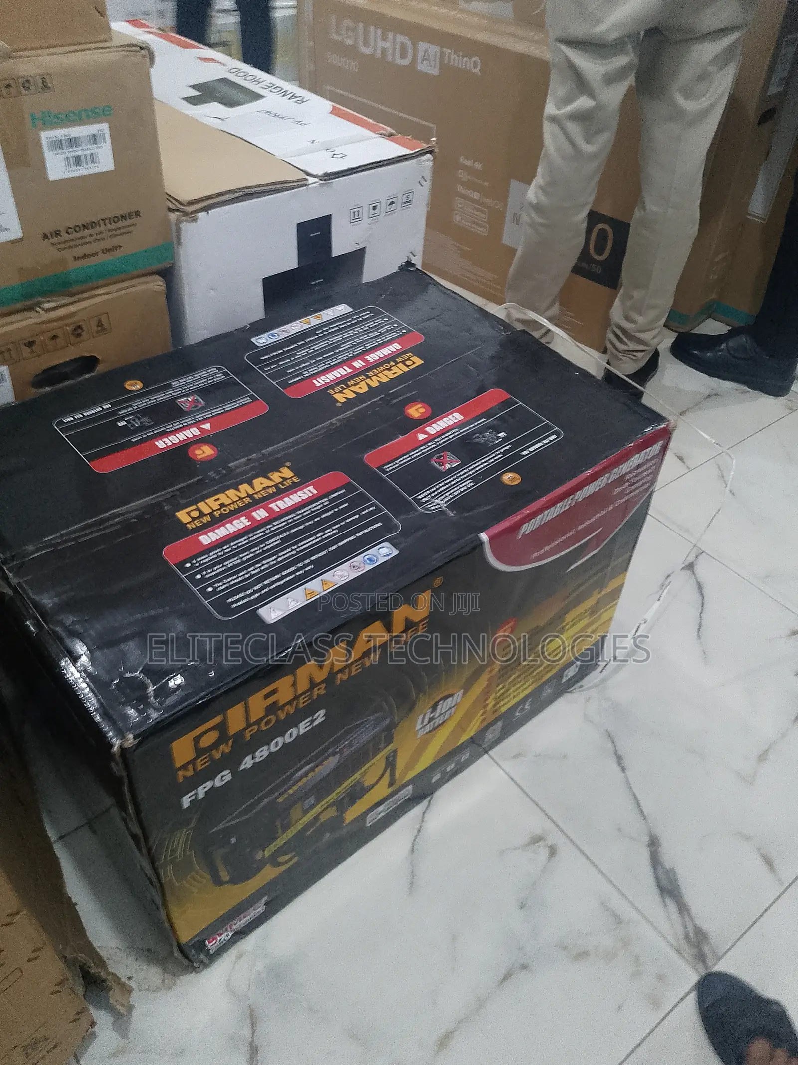 Power Unleashed Firman Key Start Generator - FPG4800E2
