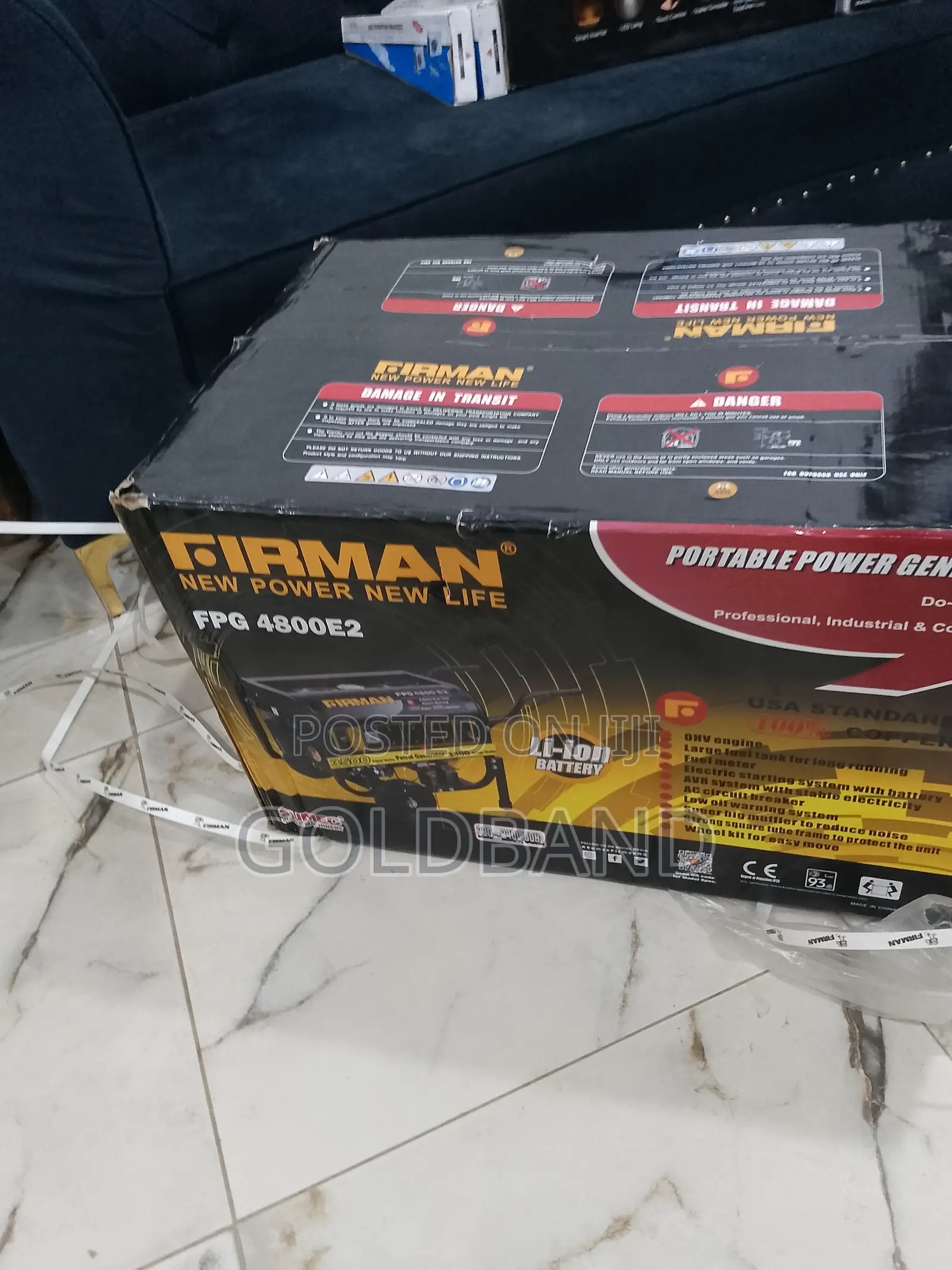 Firman FPG-4800e2 3kva Energy Potential Petrol Generator