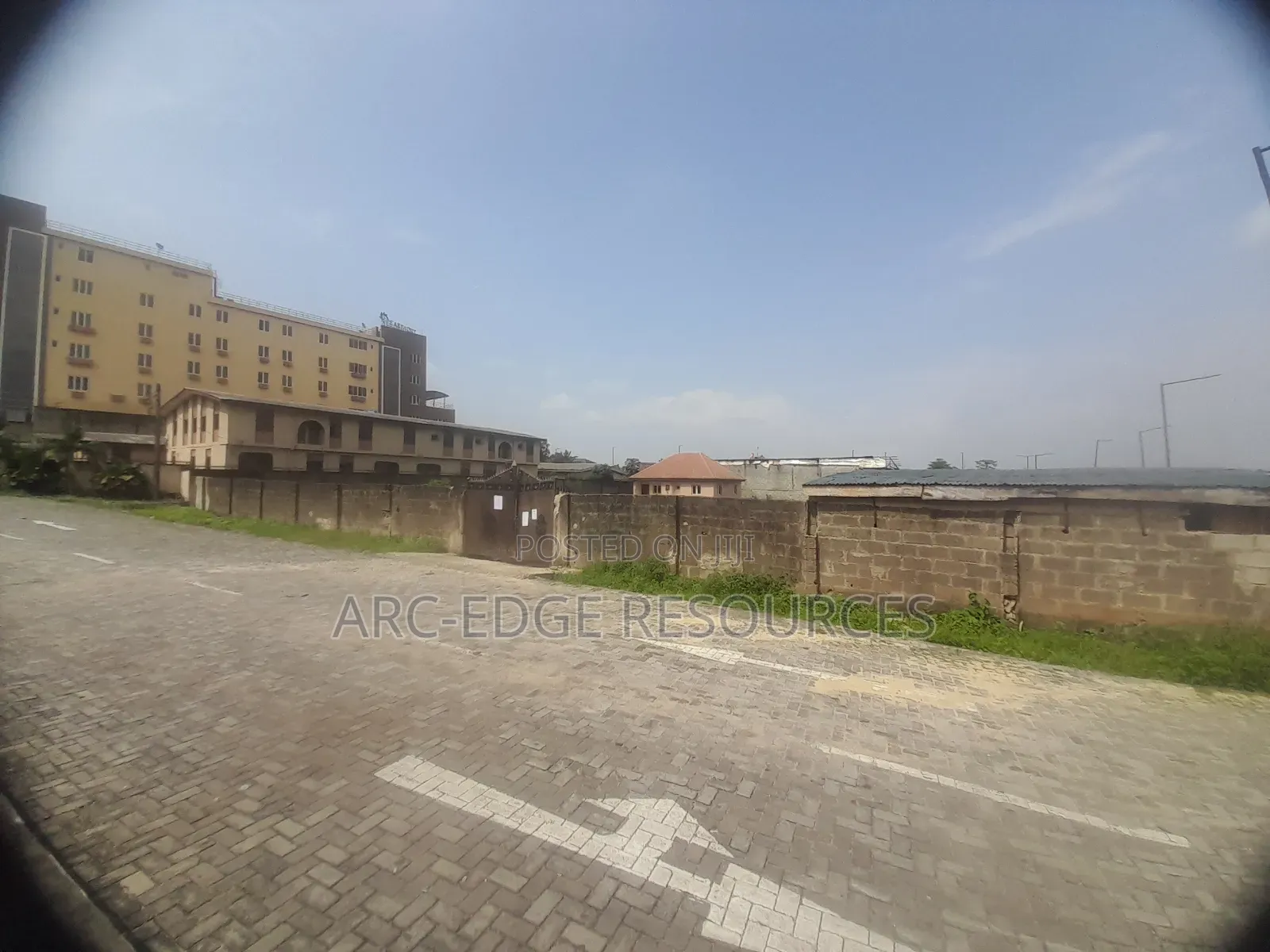 Dry Bareland in the Heart of Ikeja