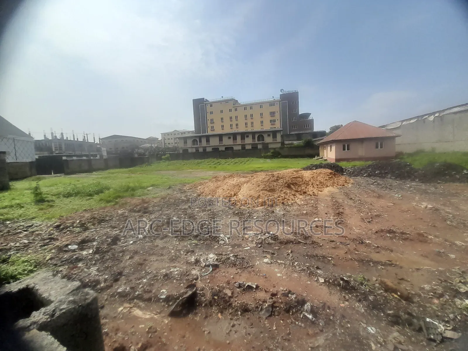 Dry Bareland in the Heart of Ikeja