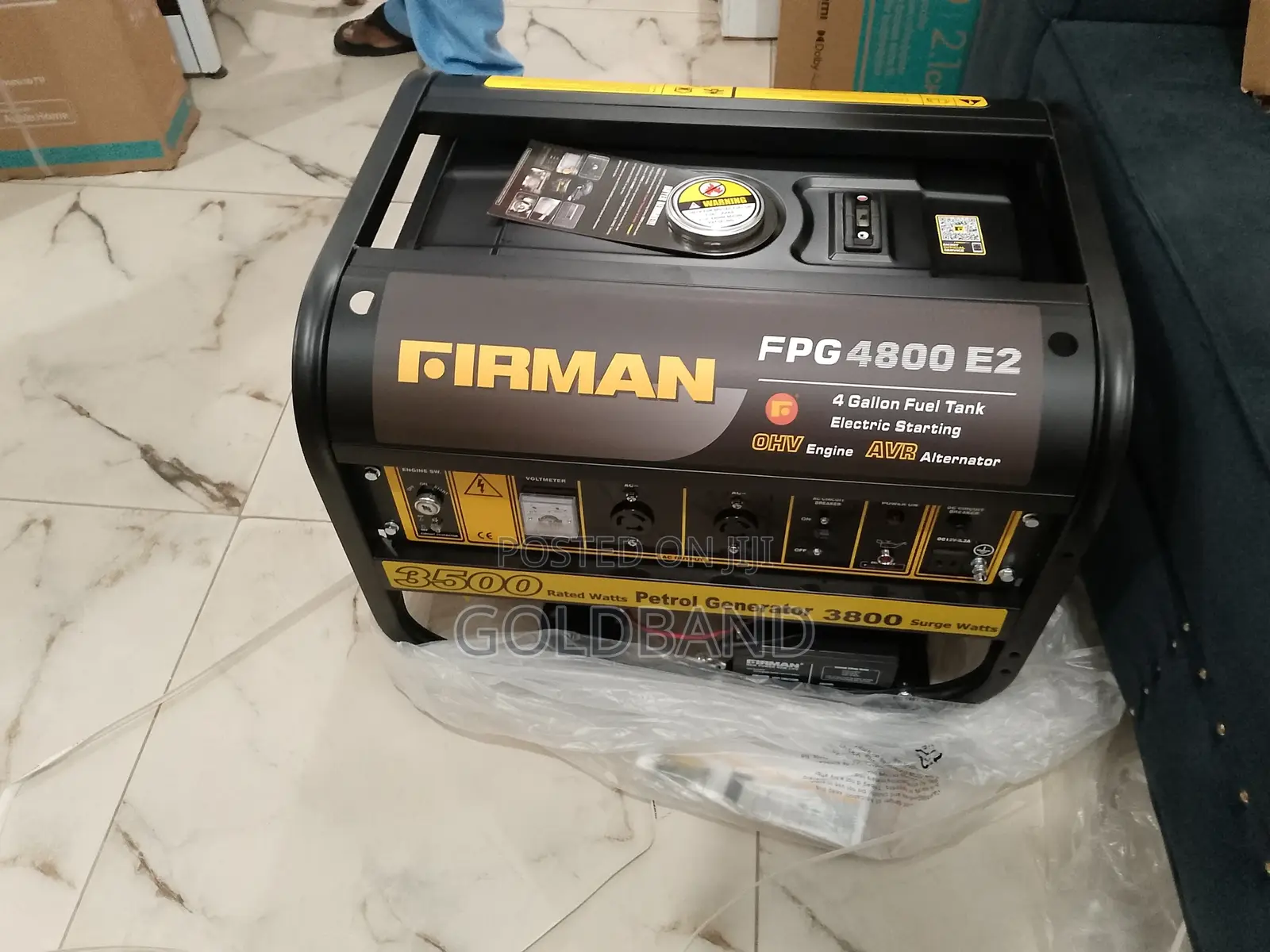 Firman FPG-4800e2 3kva Energy Potential Petrol Generator