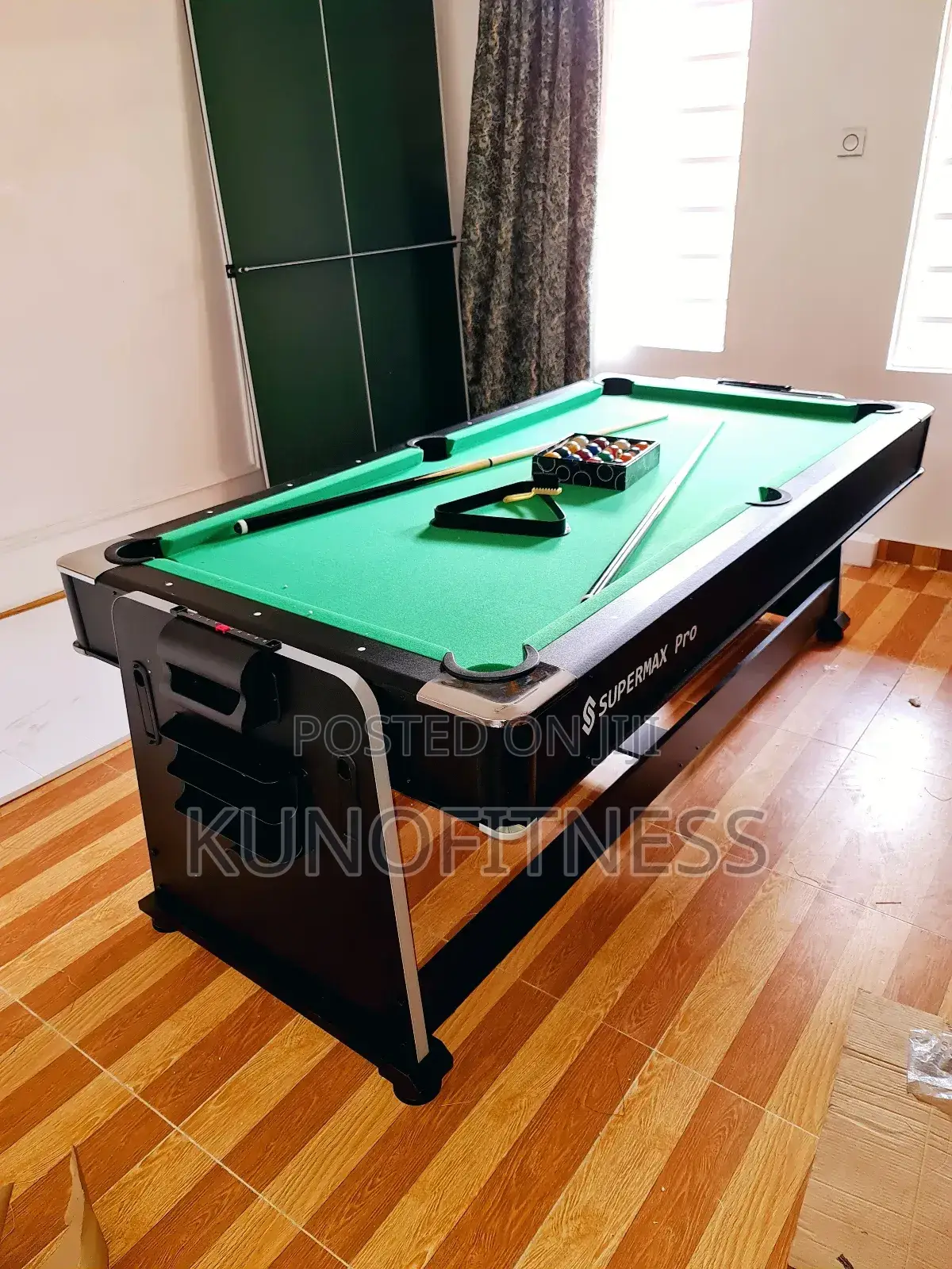 4-in-1 Pool, Tennis, Air Hockey Dining Table (7ft)