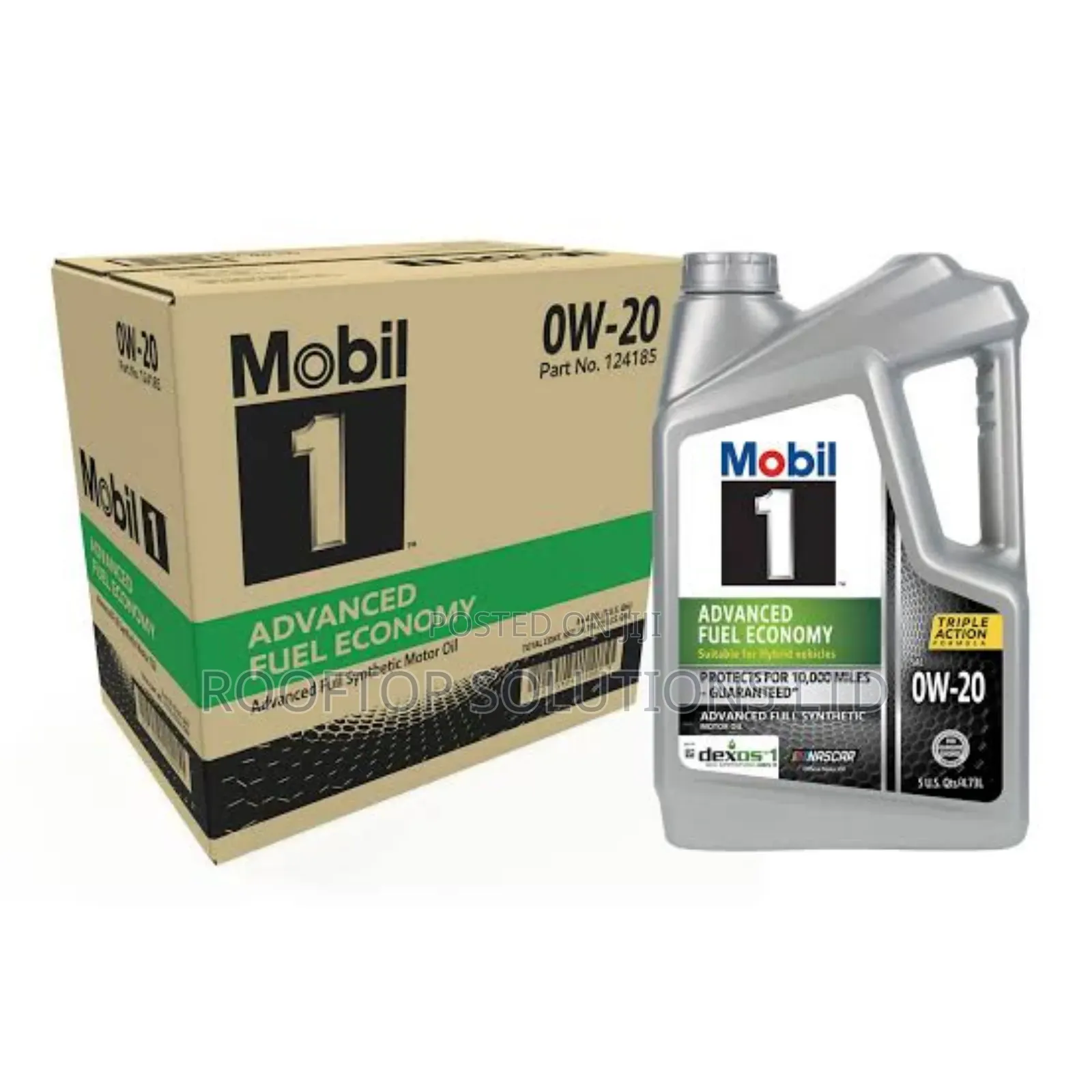 Mobil 1 Advanced Fuel Economy SAE 0W20 5Q