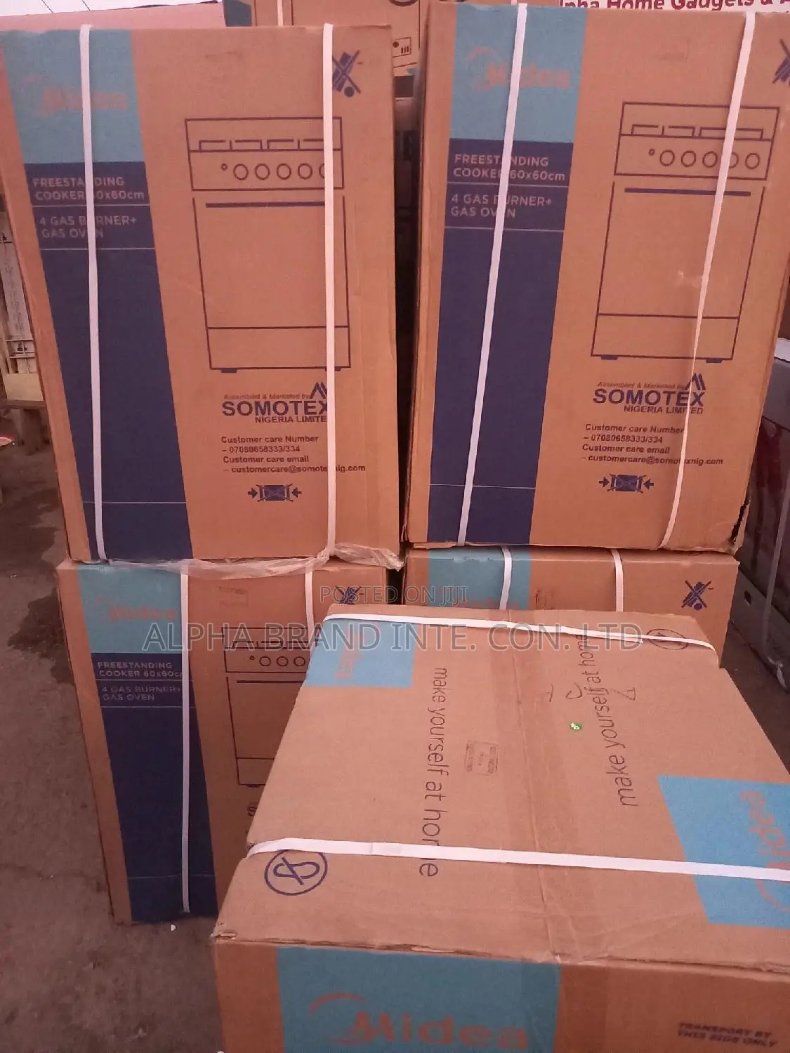 60x60cm Midea Gas Cooker