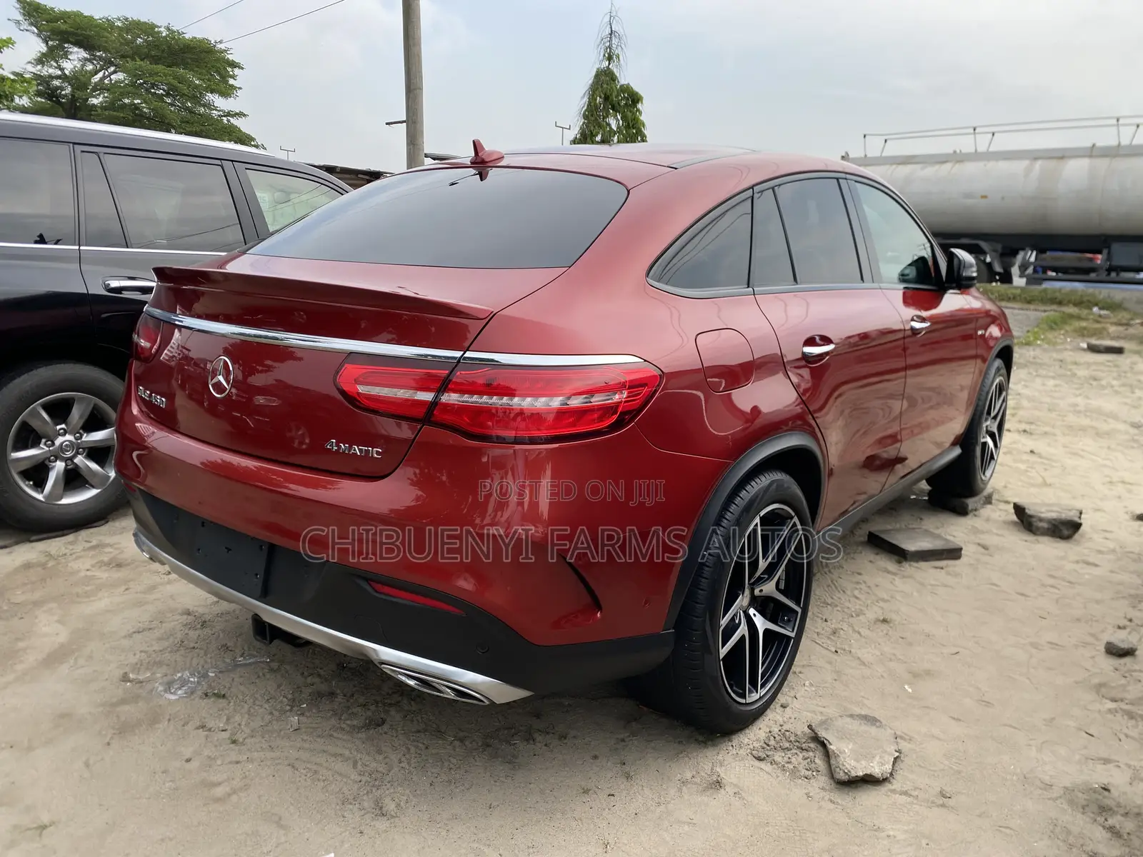 Mercedes-Benz GLE-Class 2017 Red