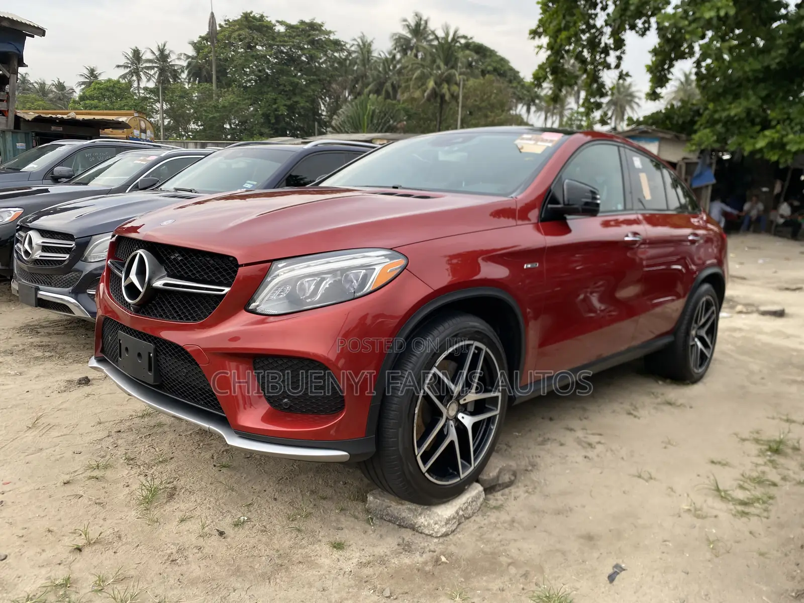 Mercedes-Benz GLE-Class 2017 Red
