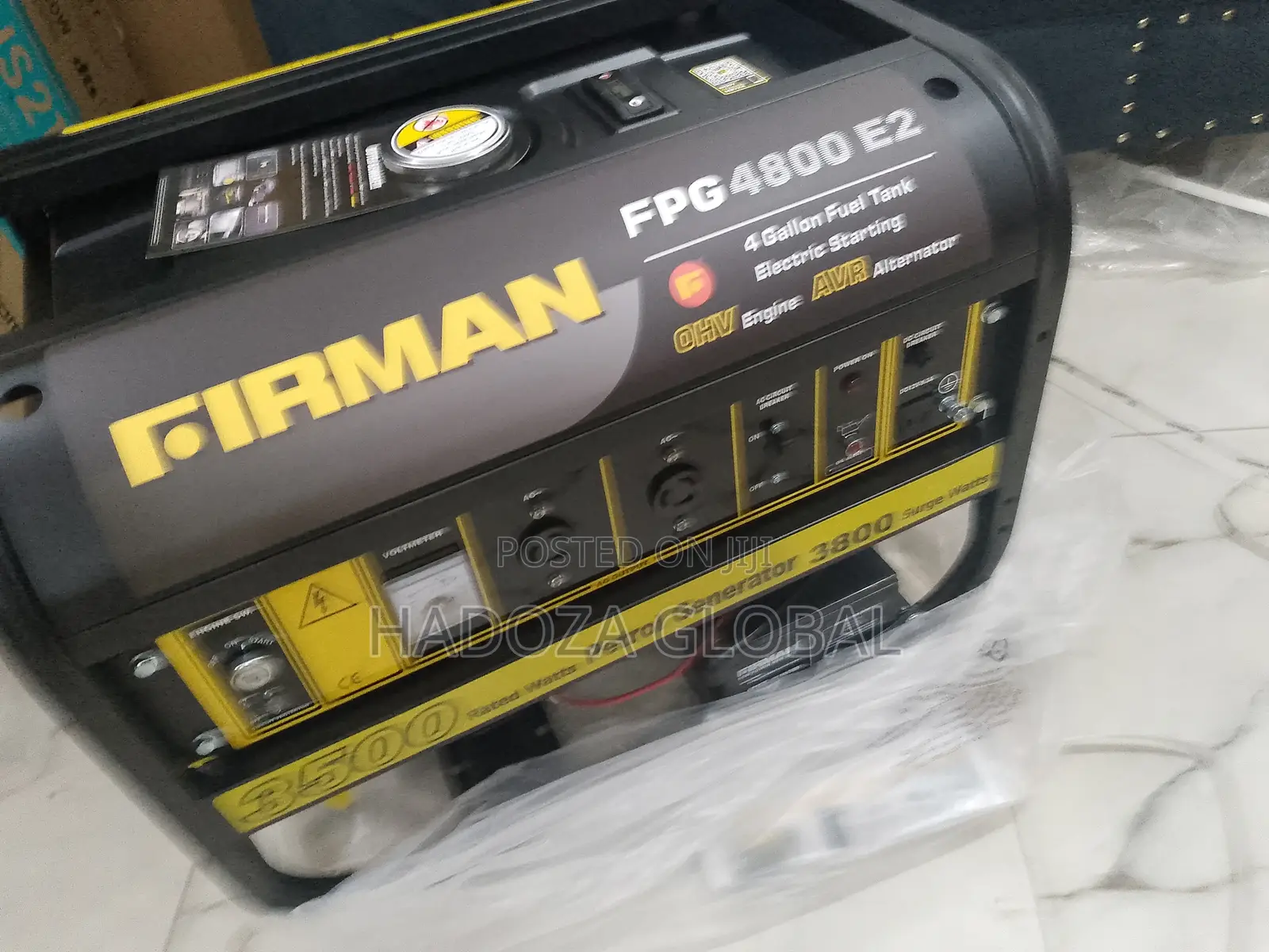 Heavy-Duty Firman-FPG 4800E2 Generator