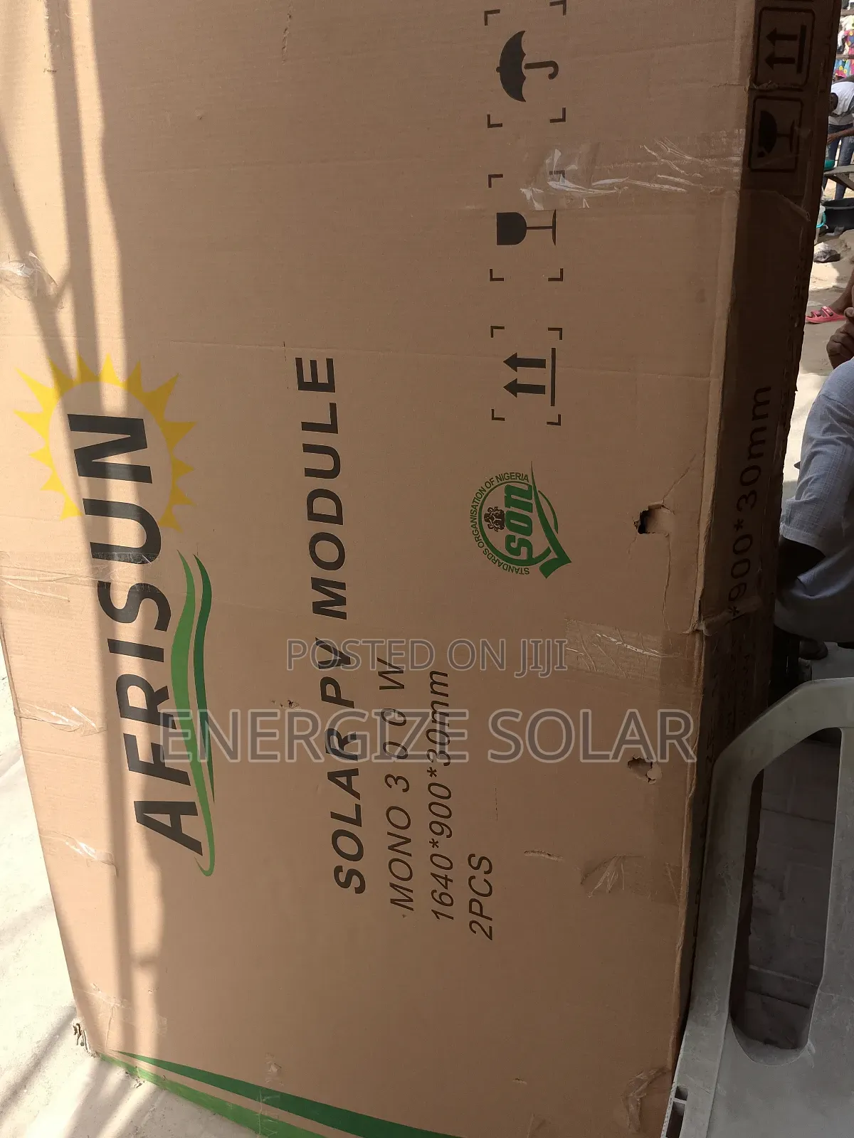 300w Afrisun Mono Solar Panel