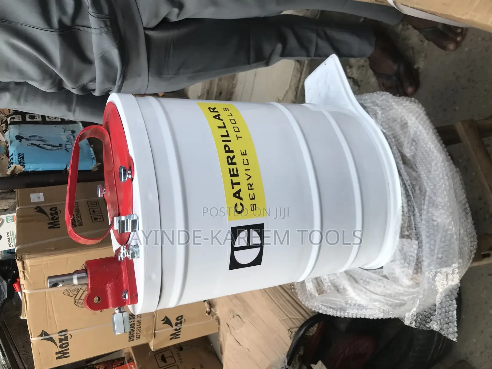 Caterpillar Grease Bucket 20l