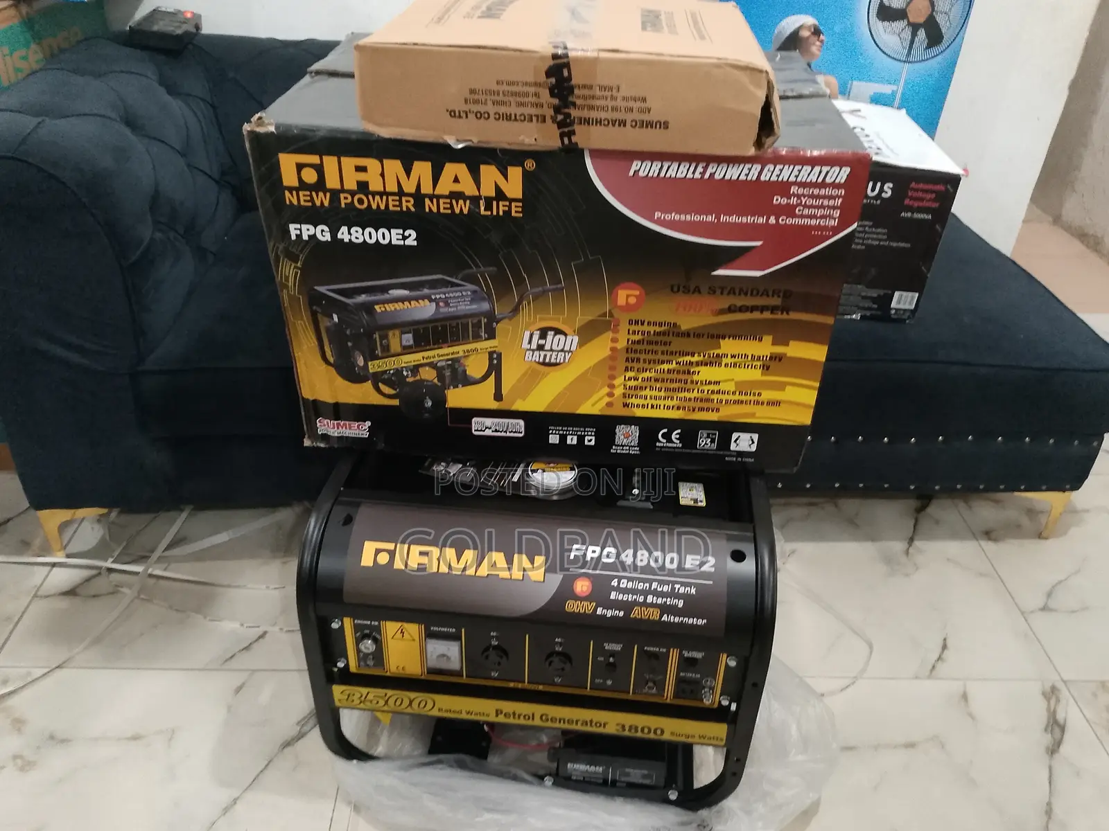 Firman FPG-4800e2 3kva Elite Power Generator