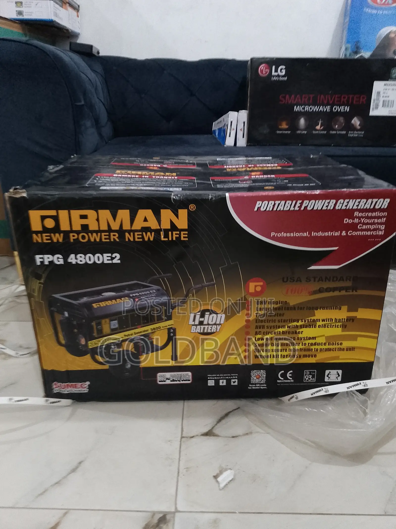 Firman FPG-4800e2 3kvavsmart Power Generator