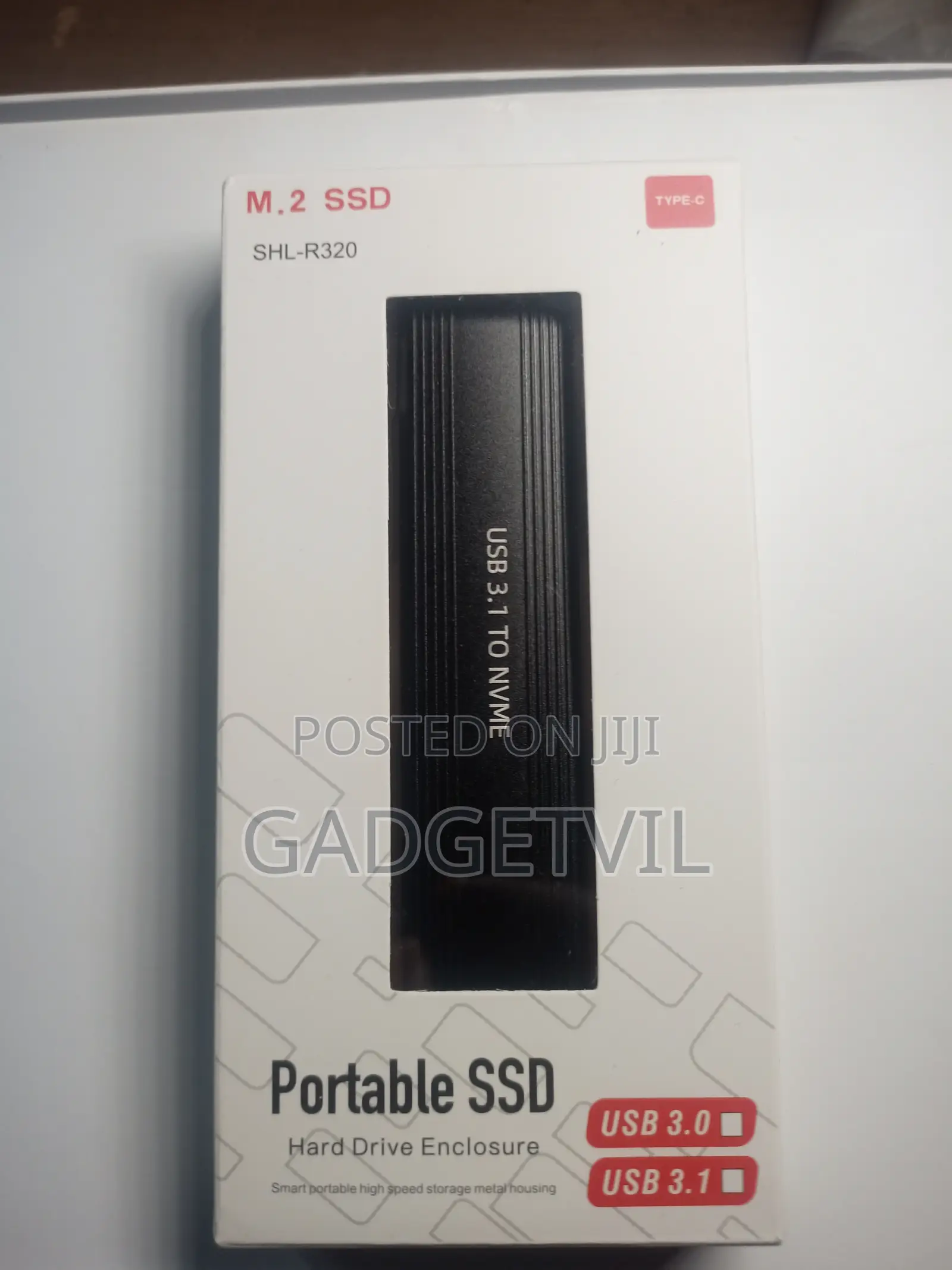 Usb 3.1 to Nvme Portable M.2 SSD Enclosure