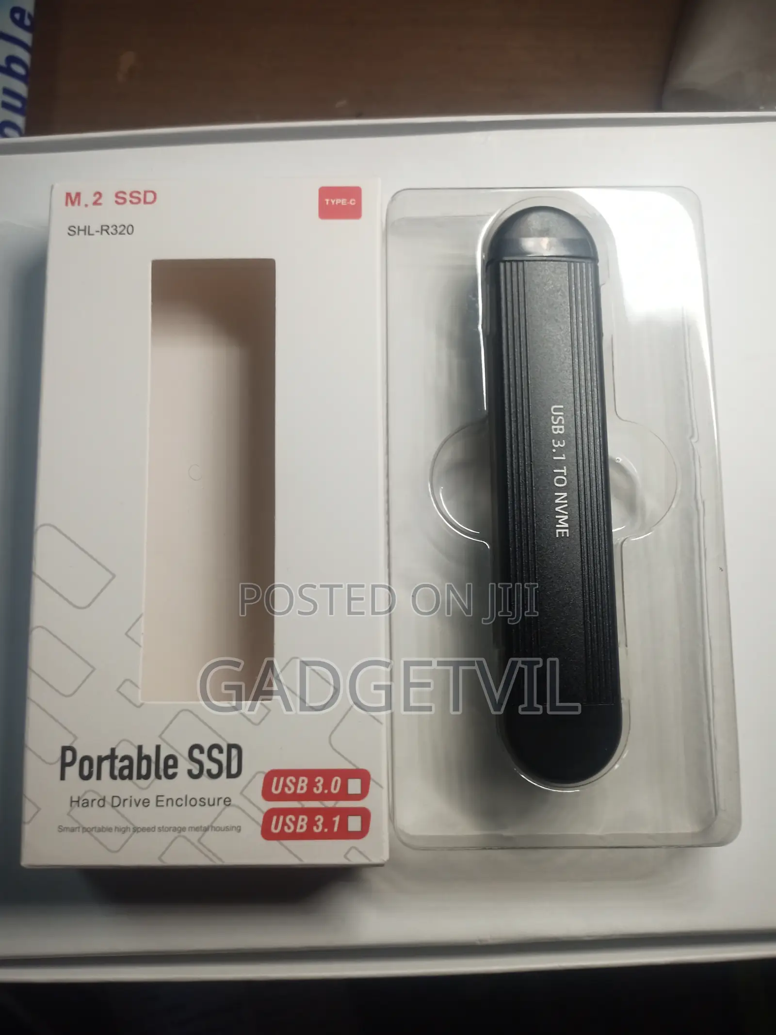 Usb 3.1 to Nvme Portable M.2 SSD Enclosure