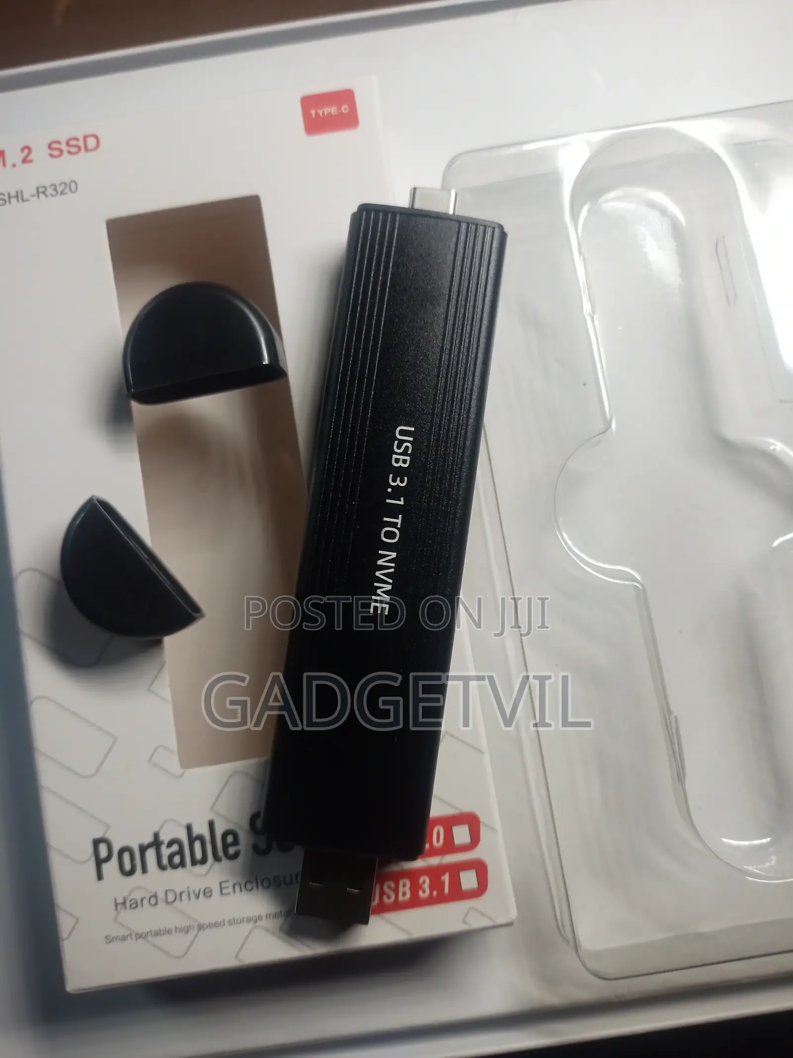 Usb 3.1 to Nvme Portable M.2 SSD Enclosure