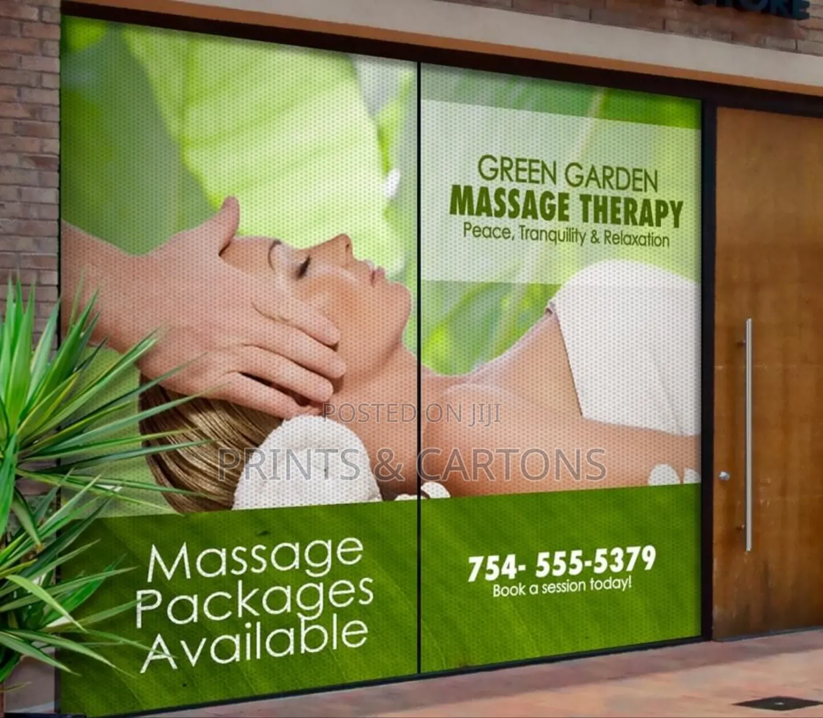 Transparent Window Graphics Printing F