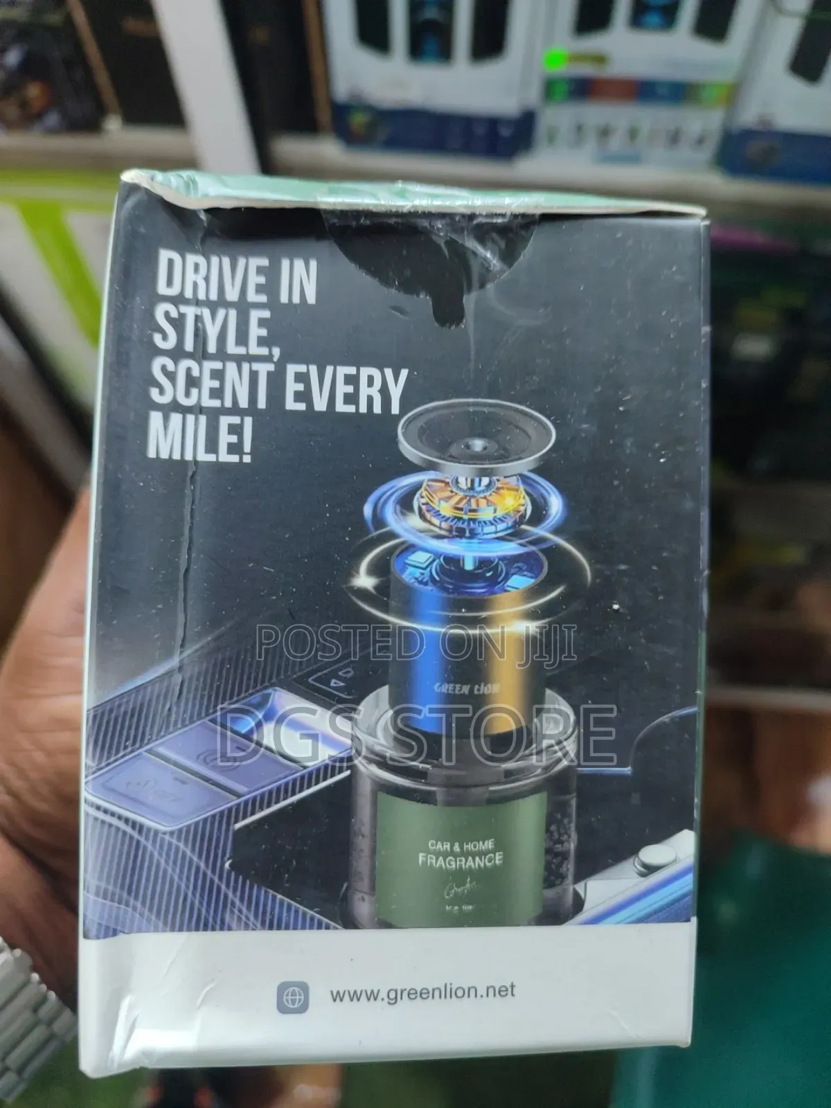 Green Lion Car Home Fragrance Clear