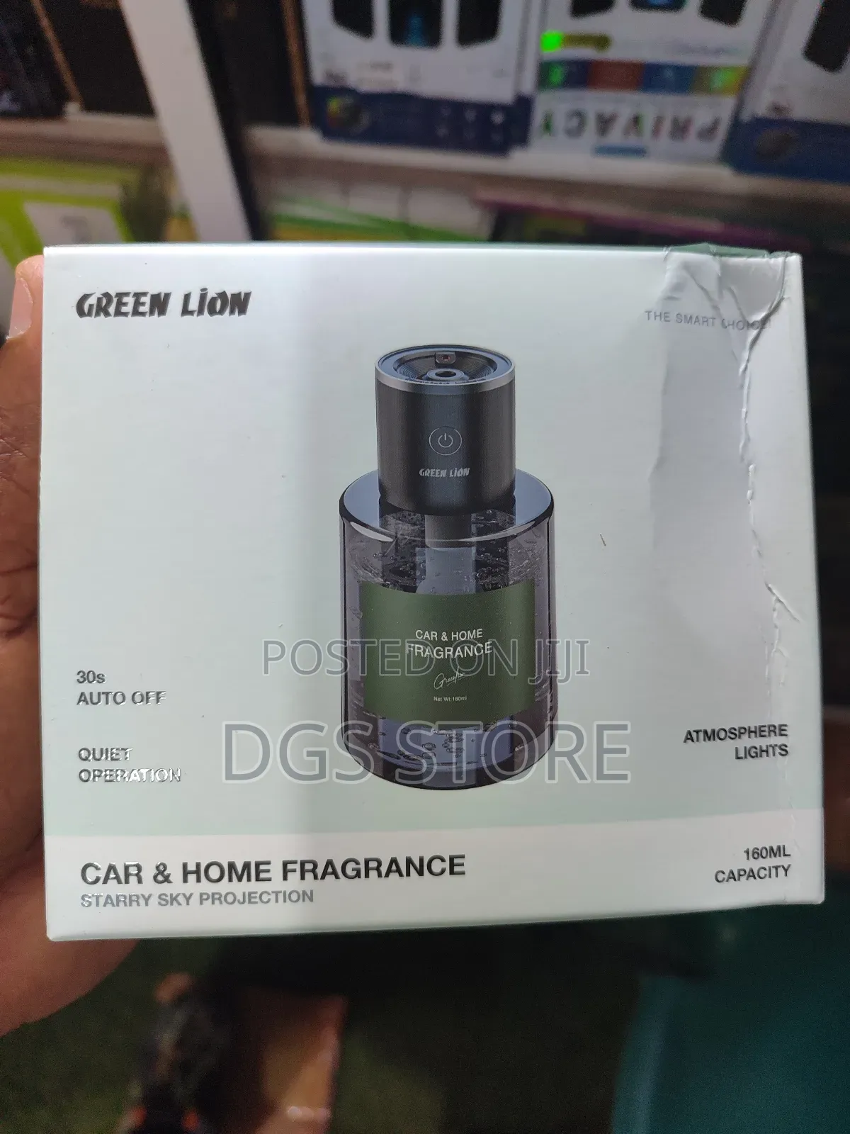 Green Lion Car Home Fragrance Clear