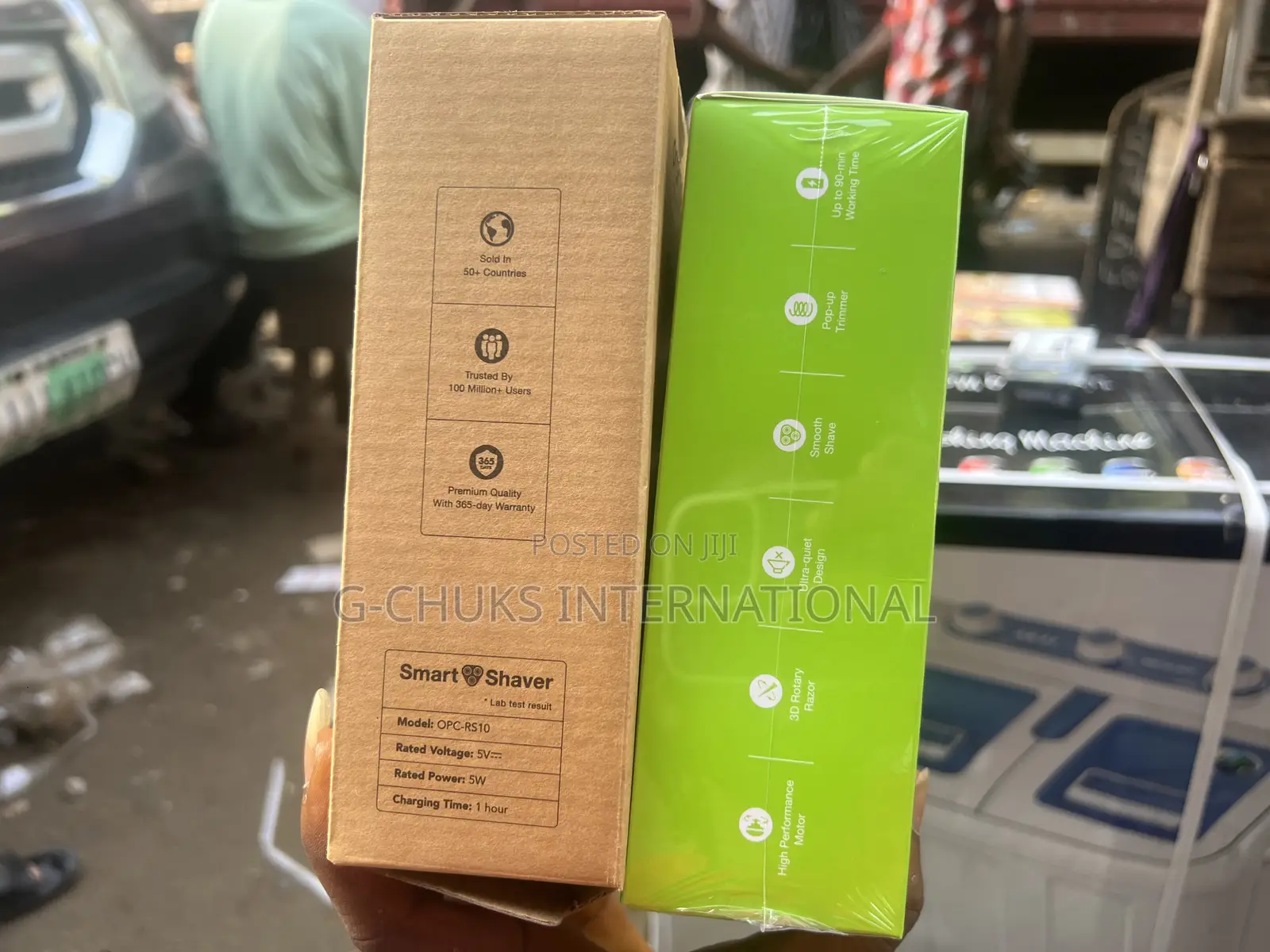 Oraimo Smart-Shaver 3D Rotary Electric With Pop Up Trimmer