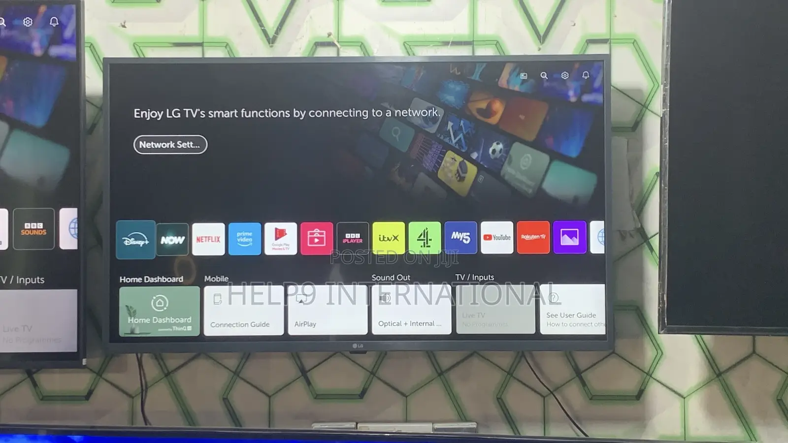 Classic 43” Lg Uhd Smart Tv With Thinq Ai Hdr10 Pro