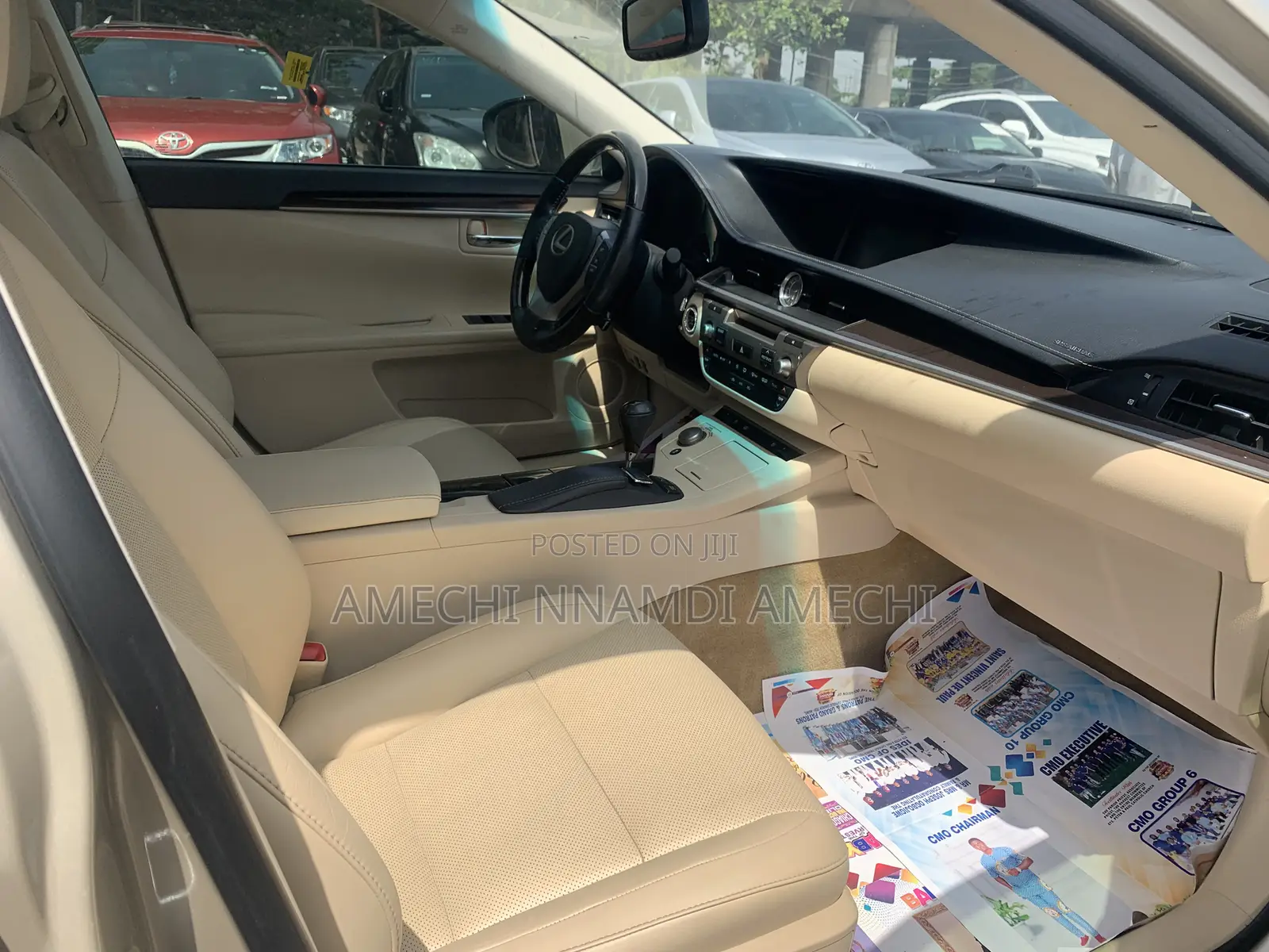 Lexus ES 350 FWD 2014 Gold
