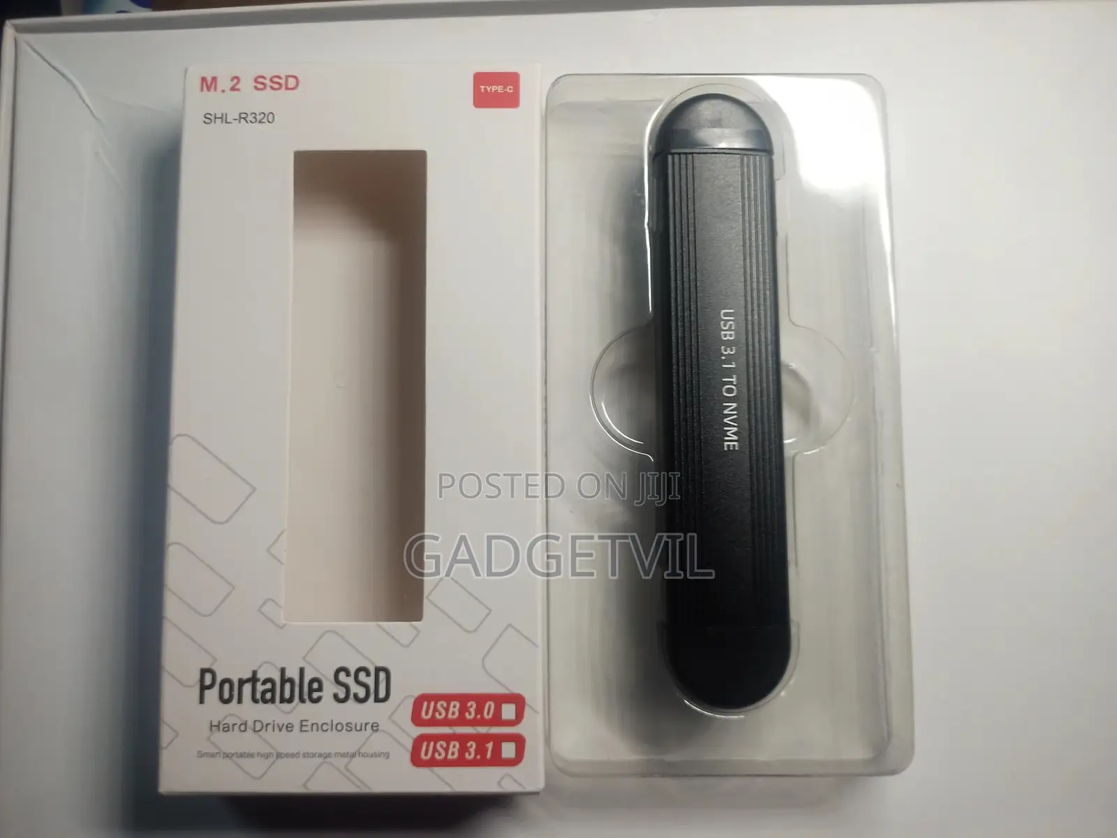 Usb 3.1 to Nvme Portable M.2 SSD Enclosure