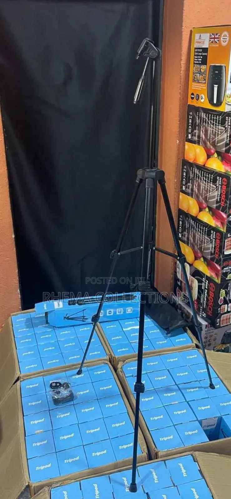 125cm Self Leveling Camera/Phone Tripod Stand Holder